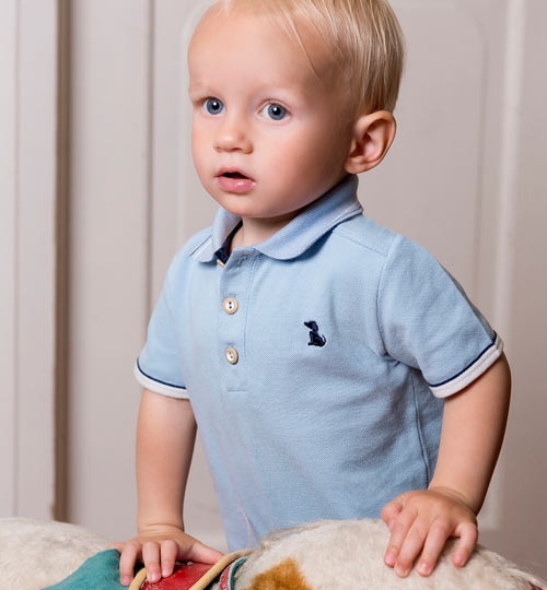 Jungen-Poloshirt