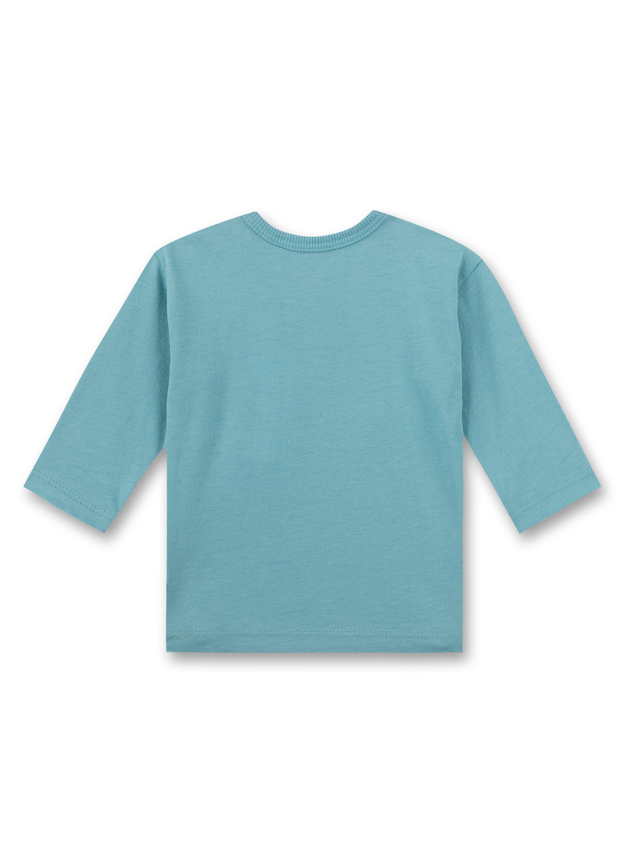 Unisex-Shirt langarm Blau 