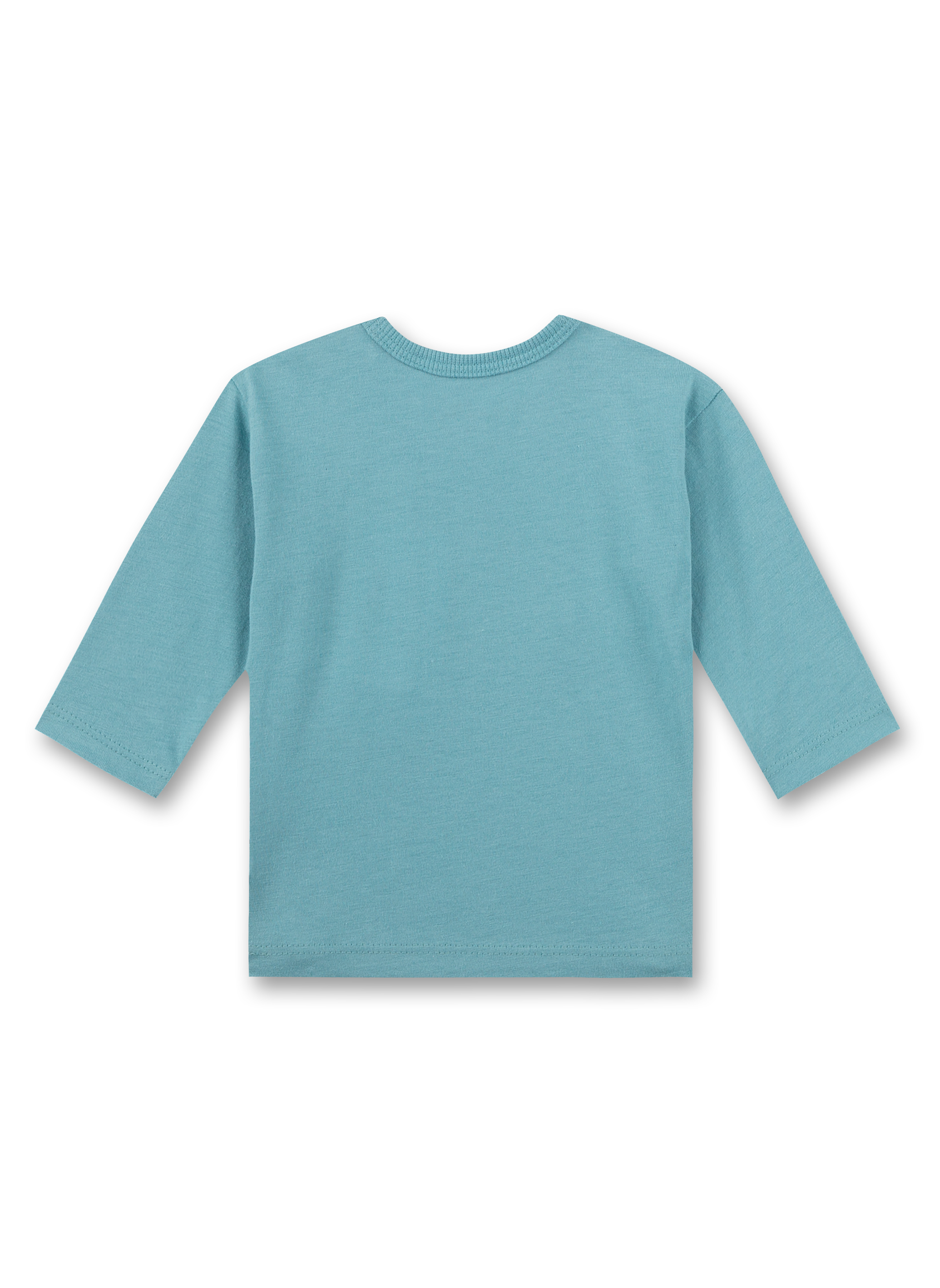 Unisex-Shirt langarm Blau