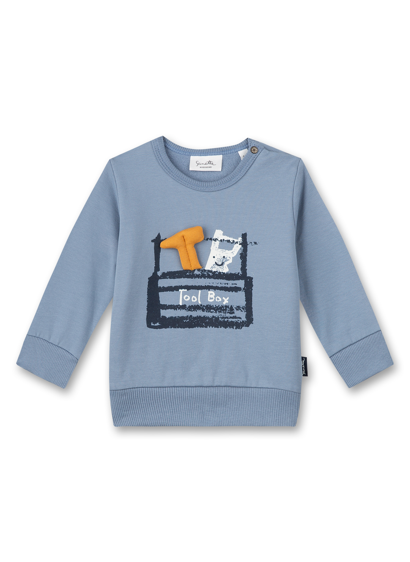 Jungen-Sweatshirt Blau