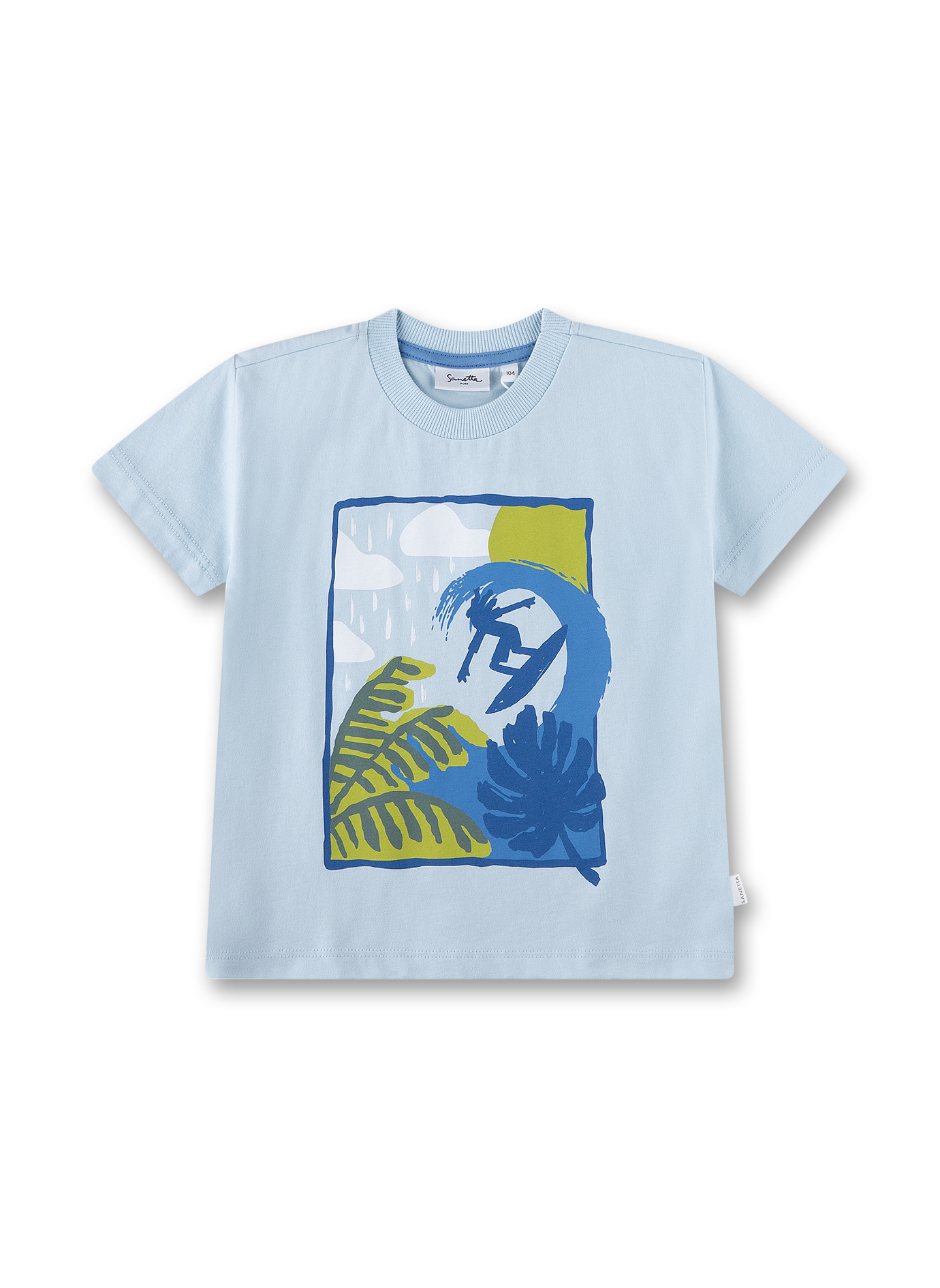 Jungen T-Shirt hellblau