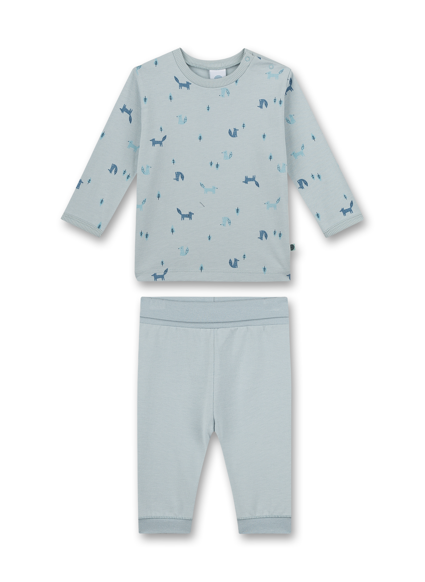 Jungen-Schlafanzug Hellblau