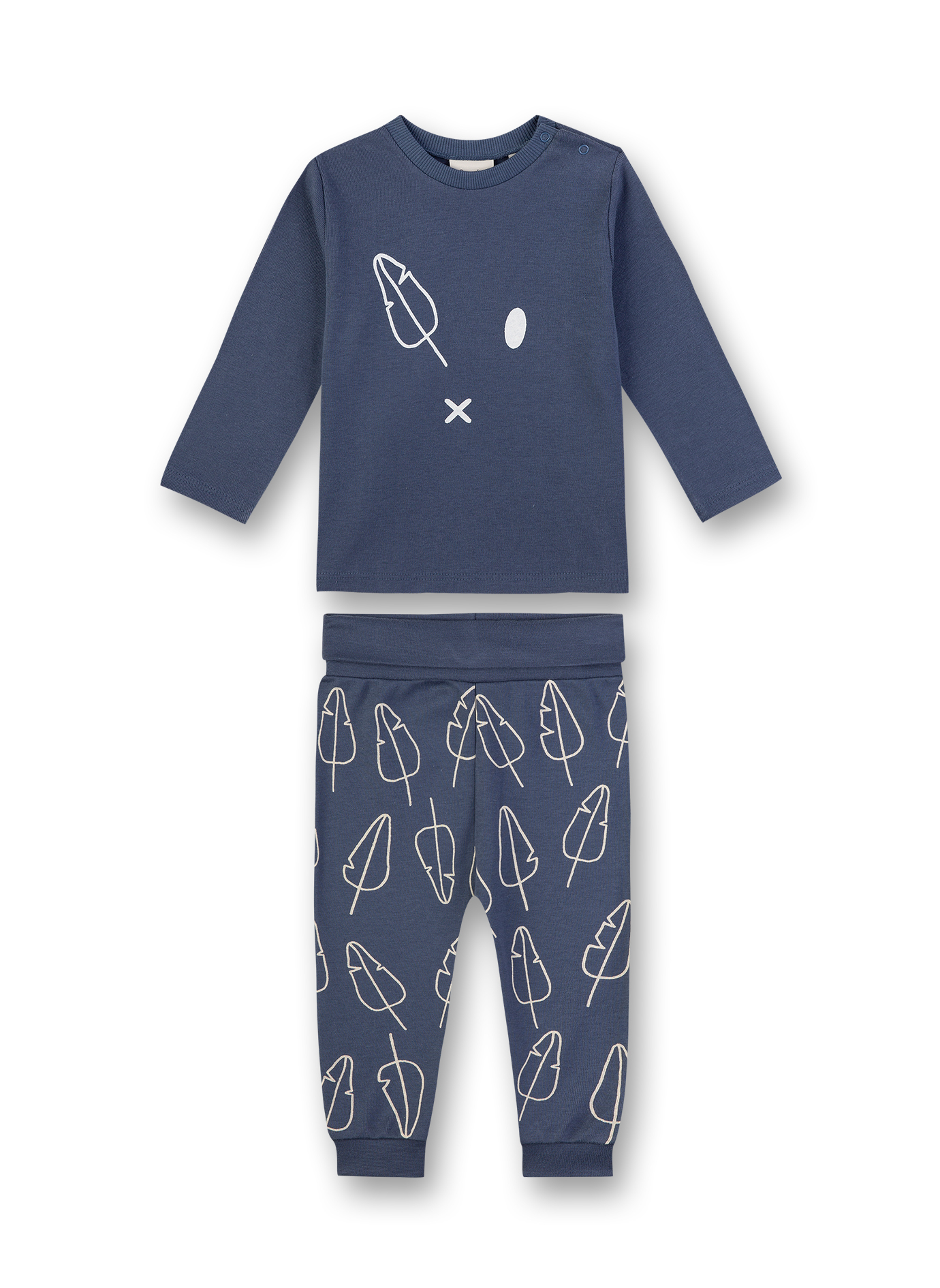 Jungen-Schlafanzug Blau