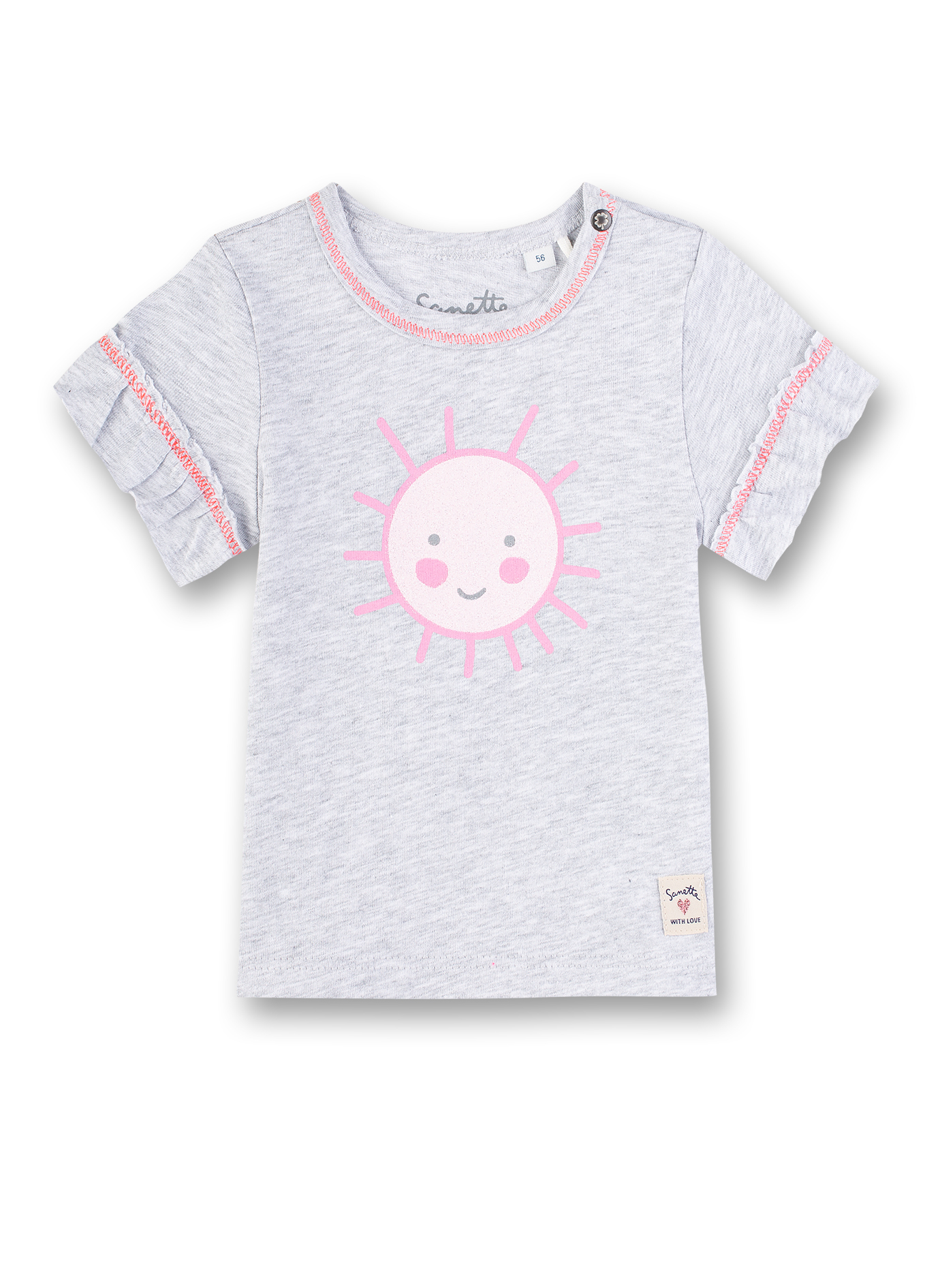 Mädchen T-Shirt Graumelange Little Koala