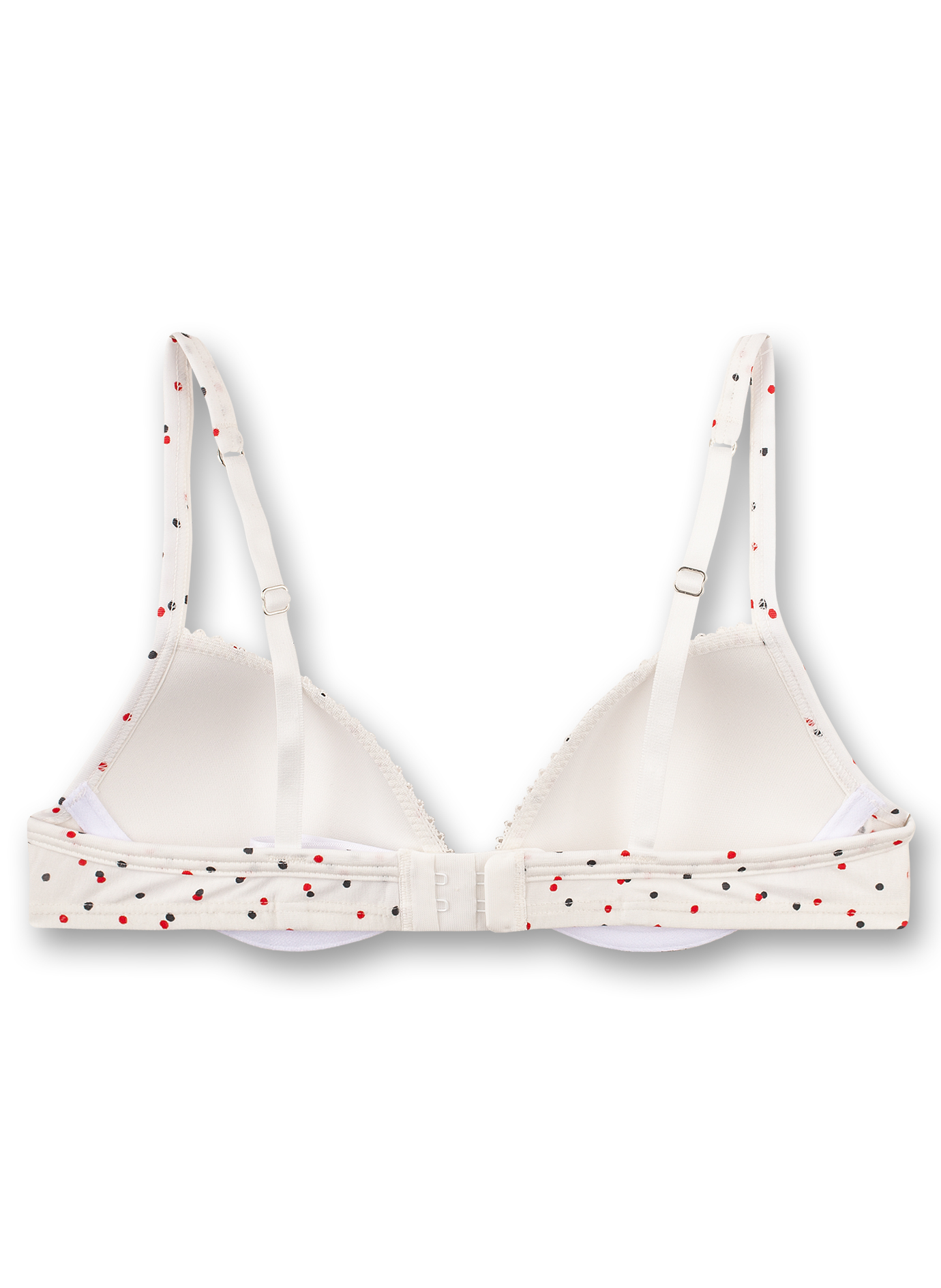 Mädchen-Soft Cup Bra Broken-White Dots-Allover Happy Girls