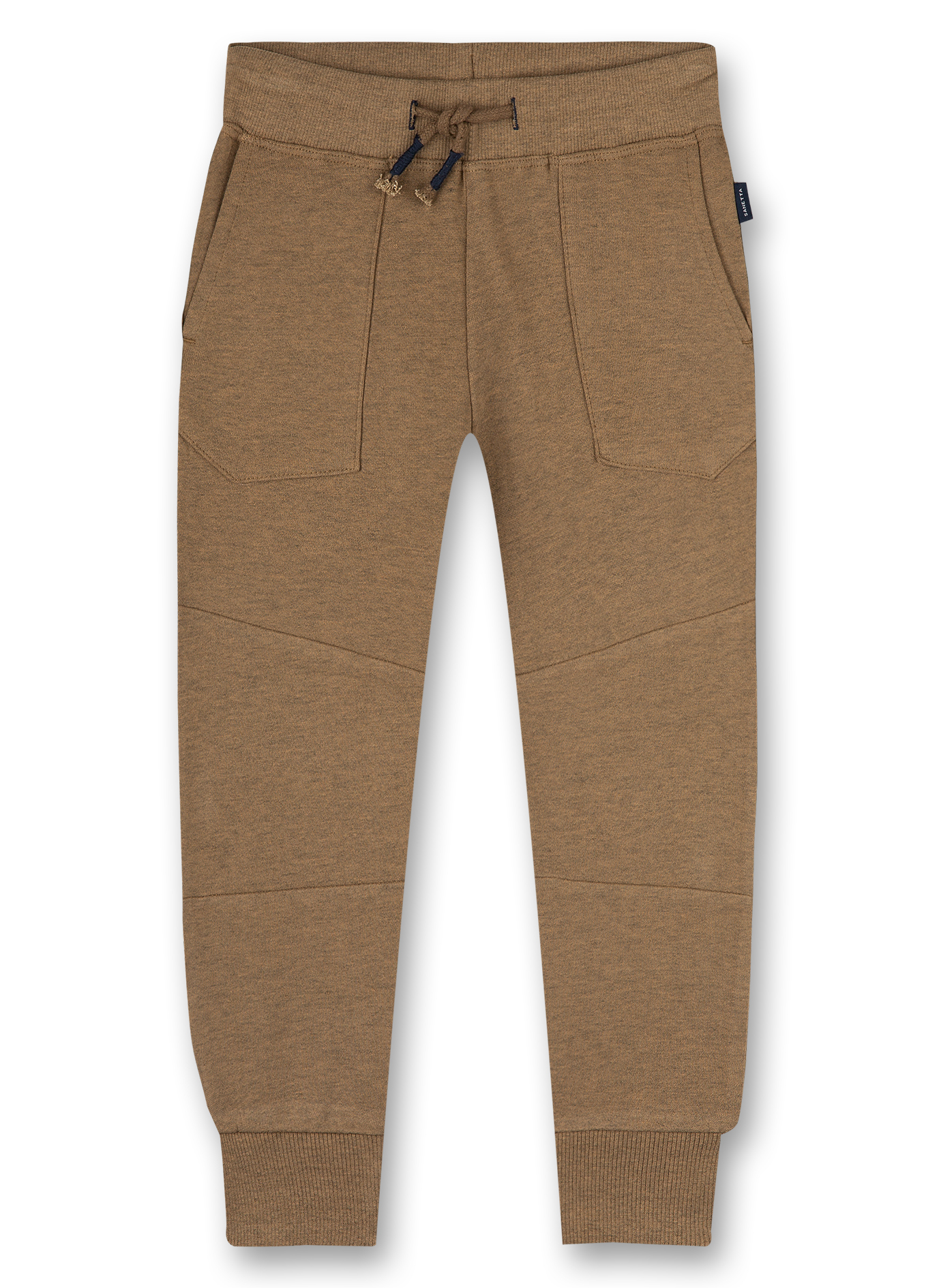 Jungen-Sweathose Braun Ice Hockey