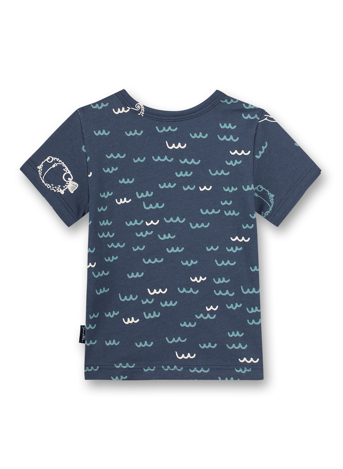 Jungen T-Shirt Dunkelblau Ocean Friends