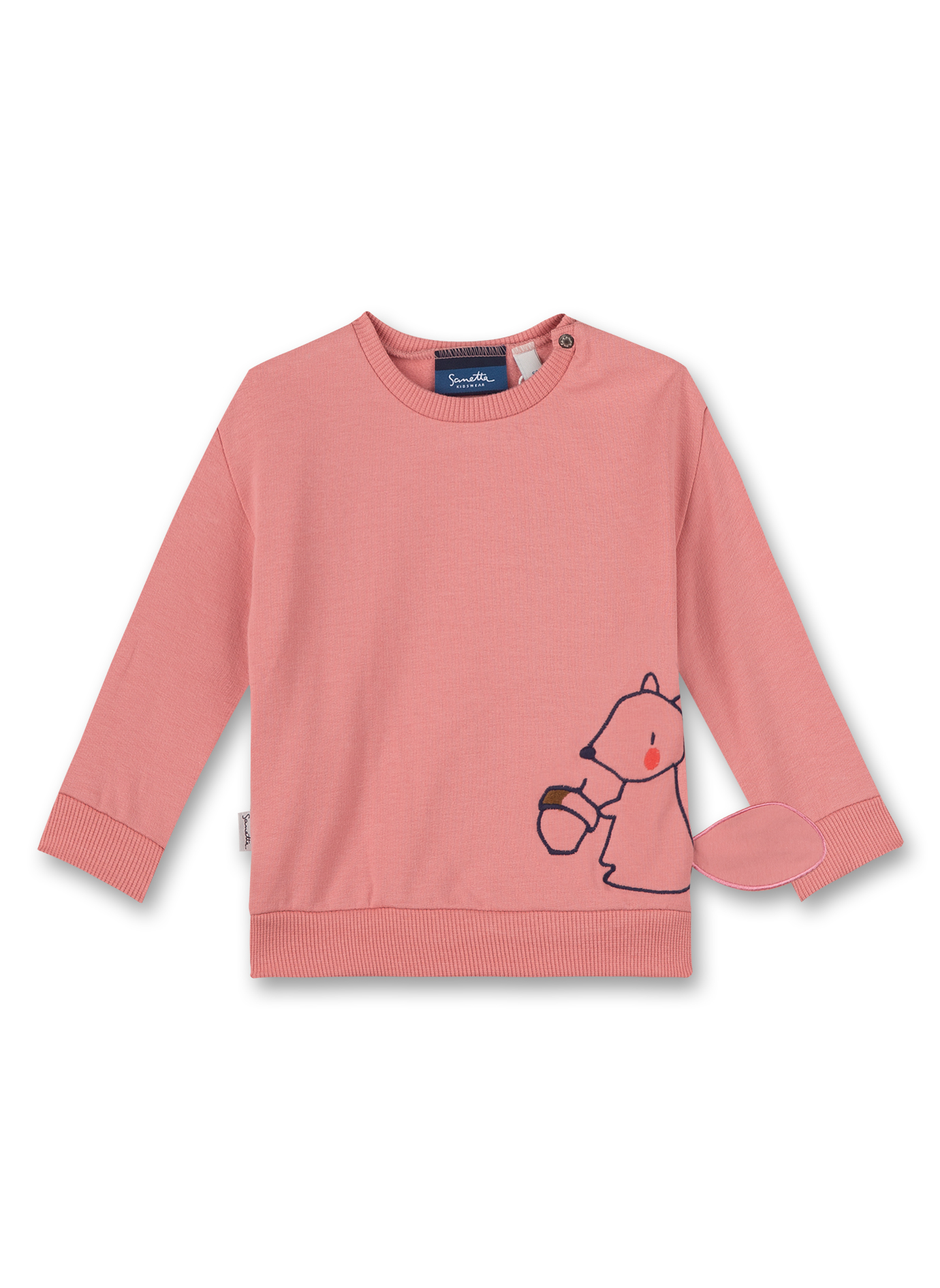 Mädchen-Sweatshirt Rosa Sweet Squirrel