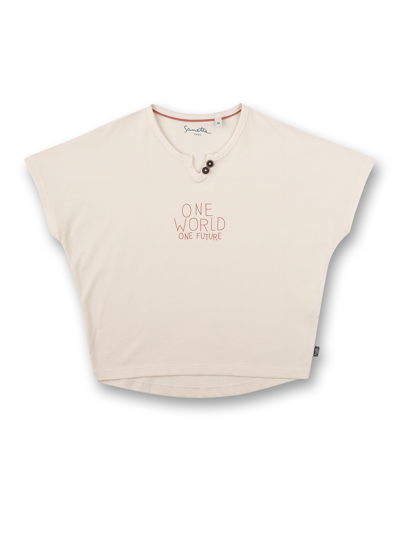 Mädchen T-Shirt Off-White