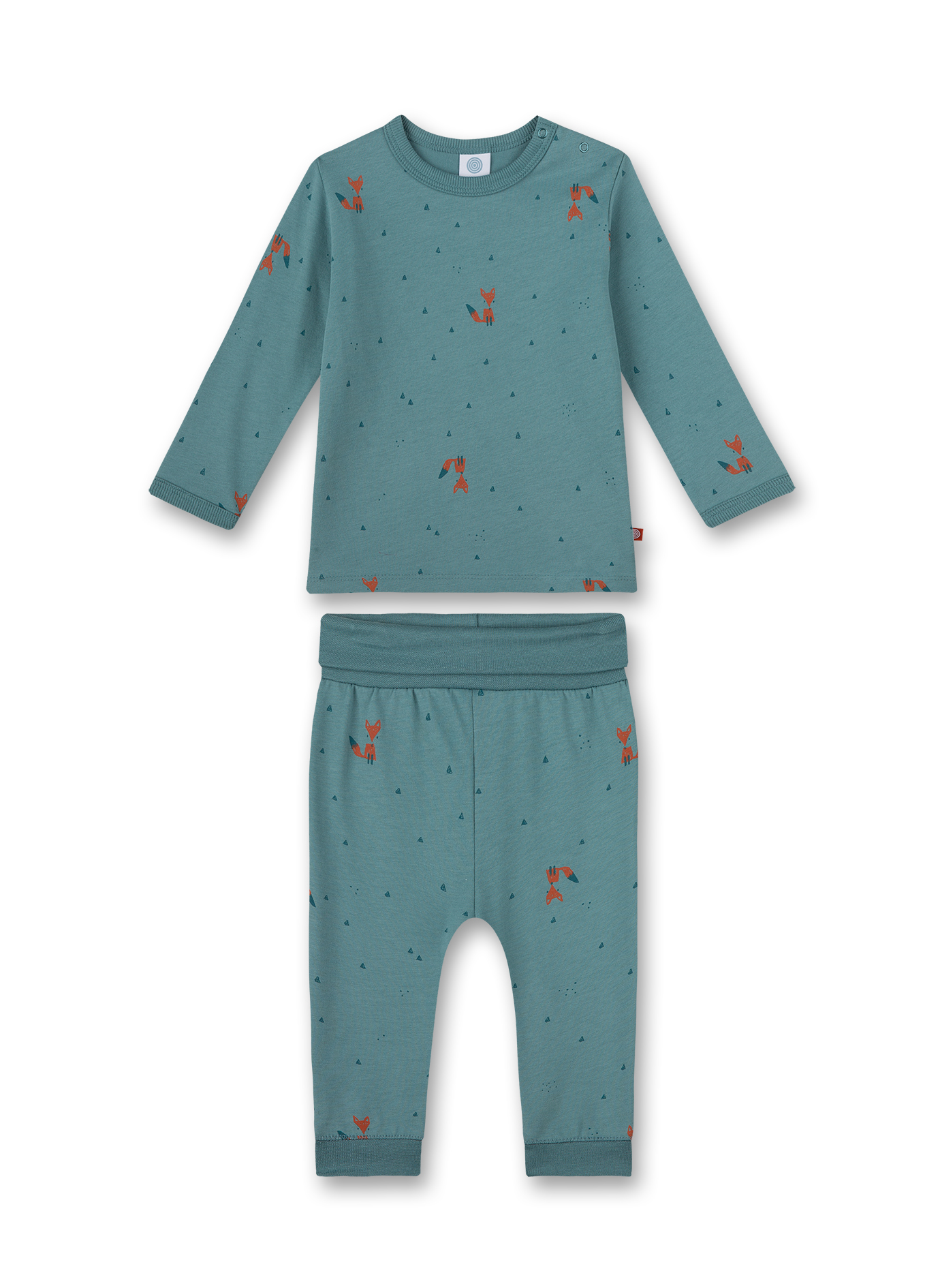 Jungen-Schlafanzug Blau Fox
