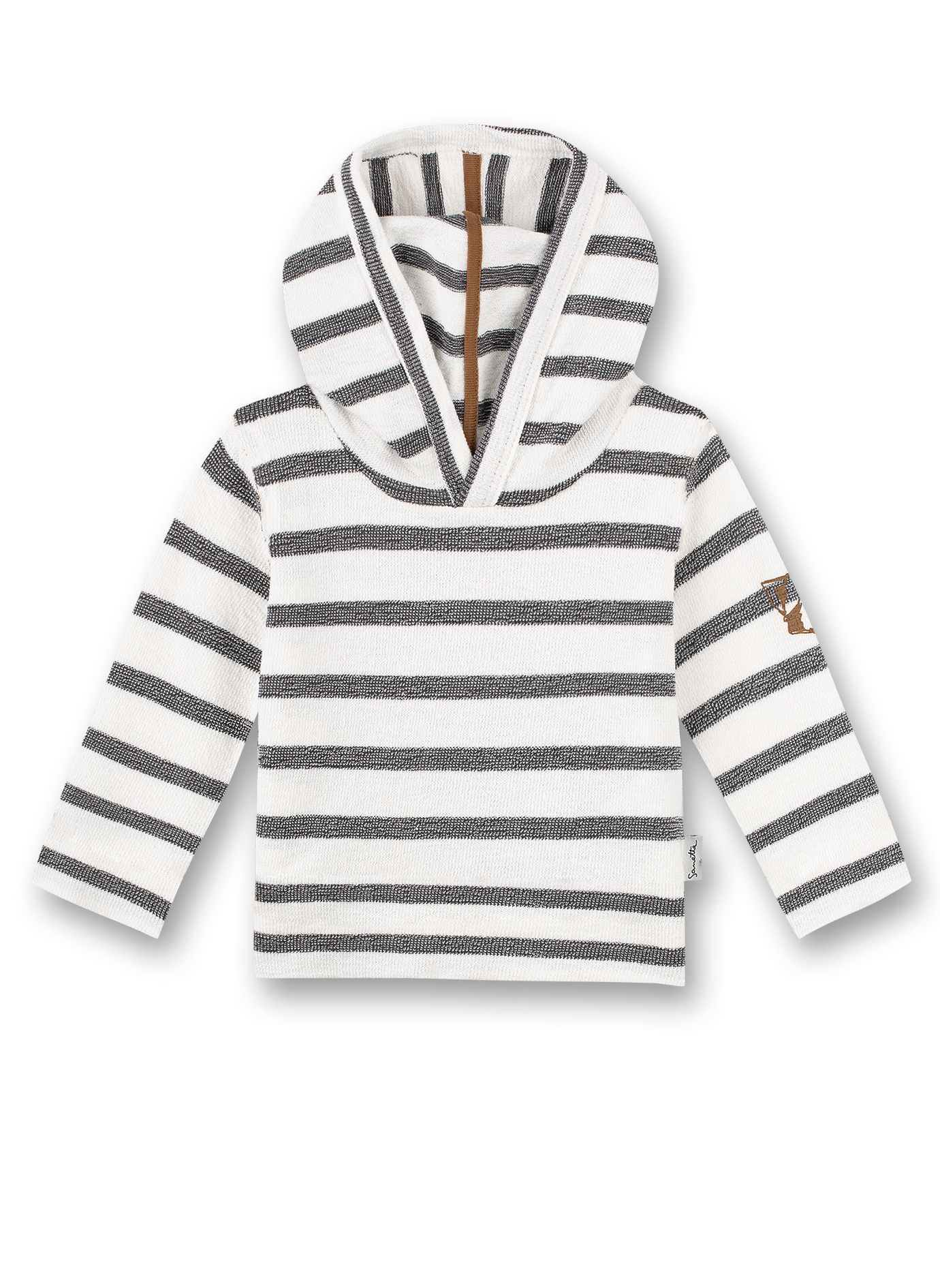 Jungen-Sweatshirt Off-White Ringel Indian Little Panda