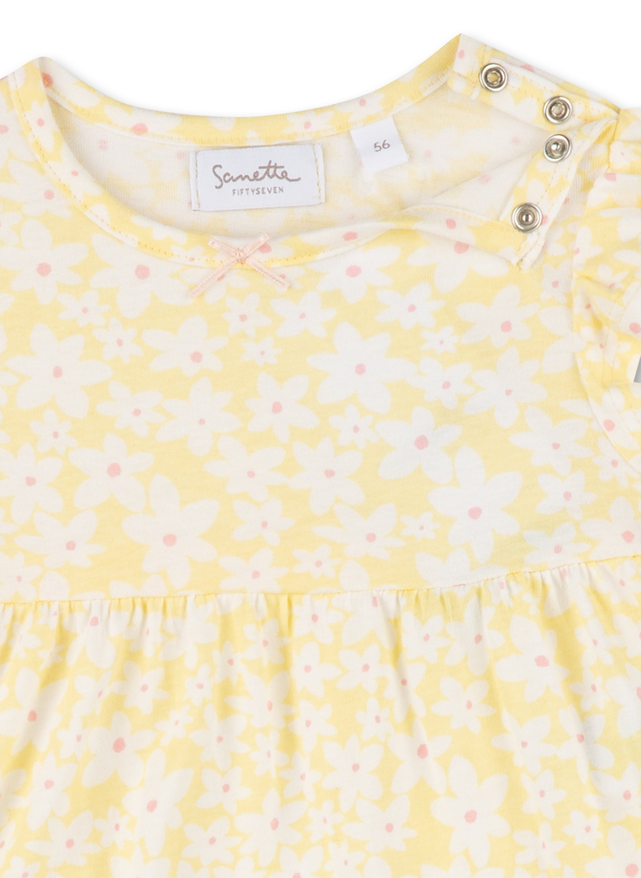 Mädchen-Kleid Gelb