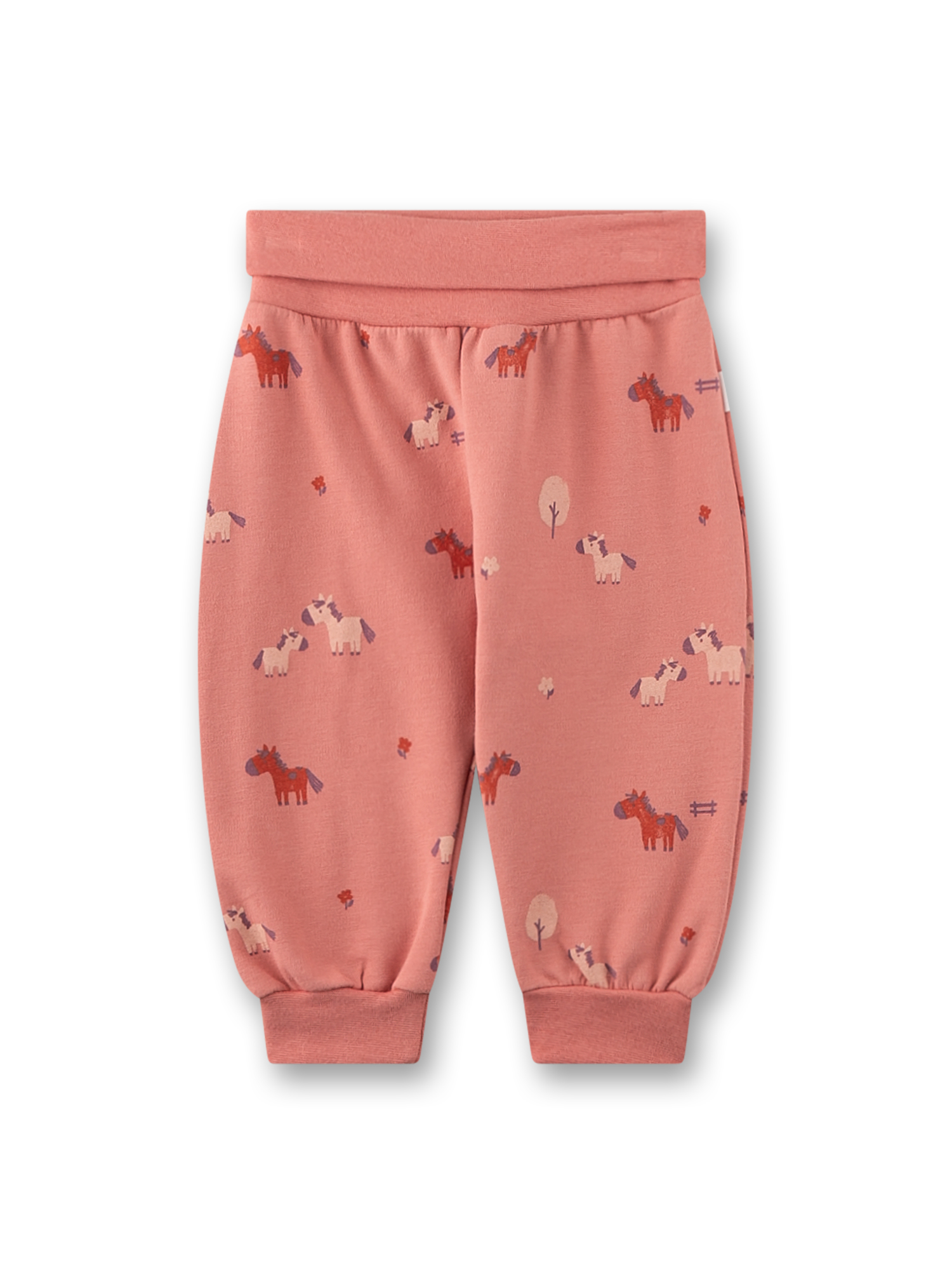 Baby-Hose rosa Esel