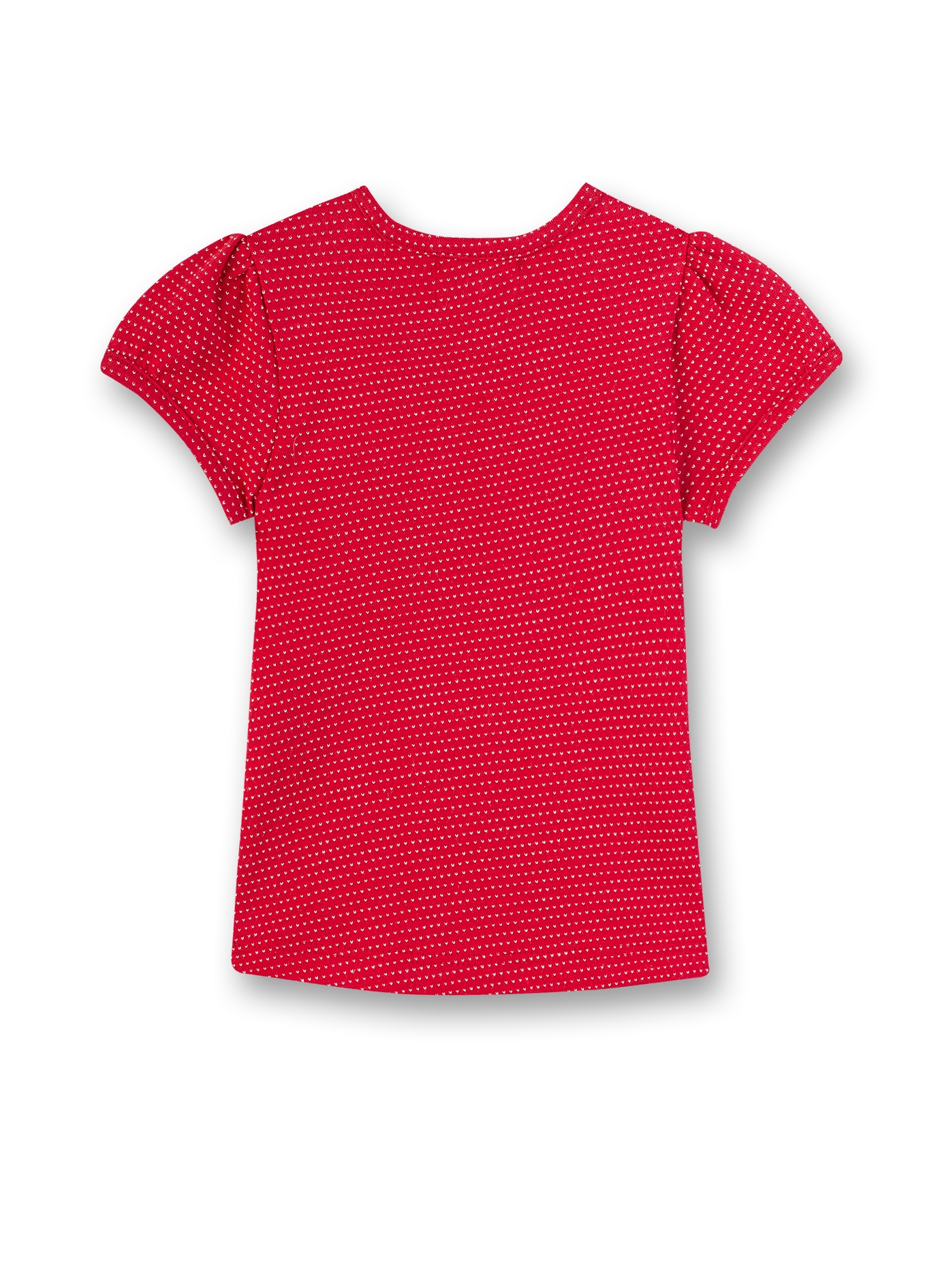 Mädchen T-Shirt Rot Sweet Puppy