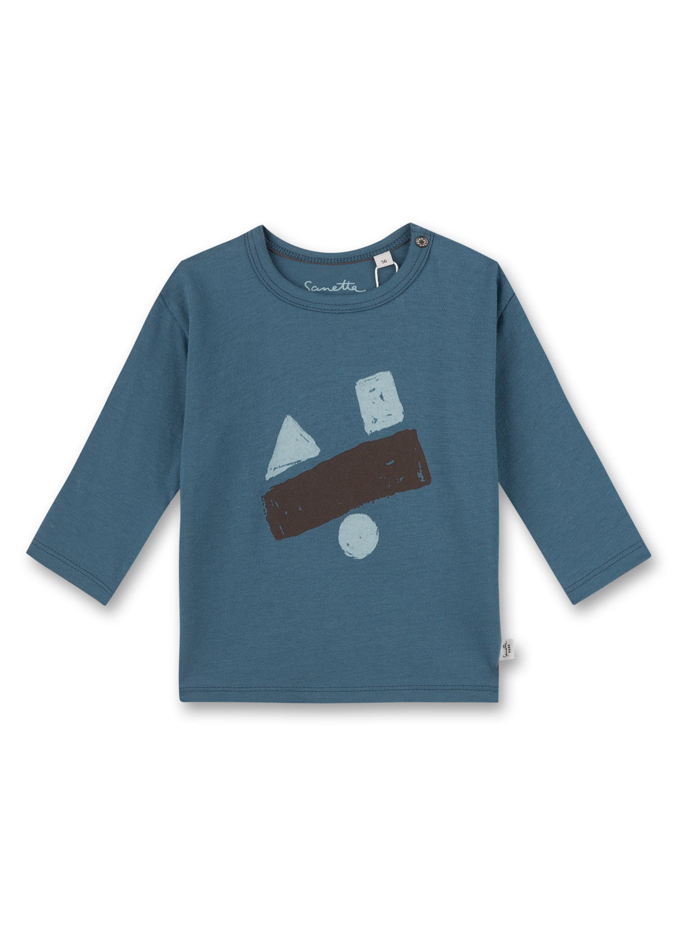 Jungen-Shirt langarm Blau