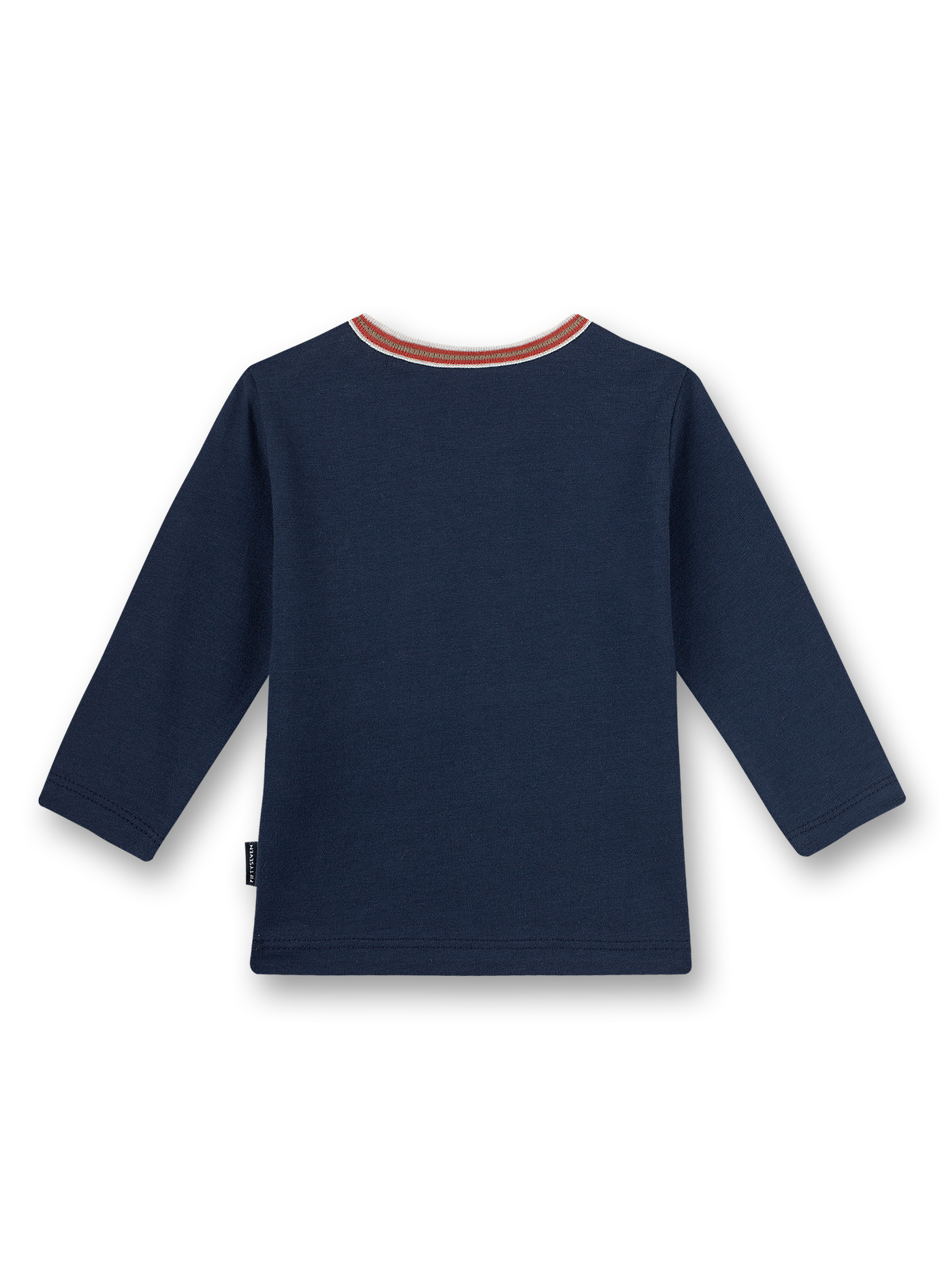 Jungen-Shirt langarm Blau Family Elephant