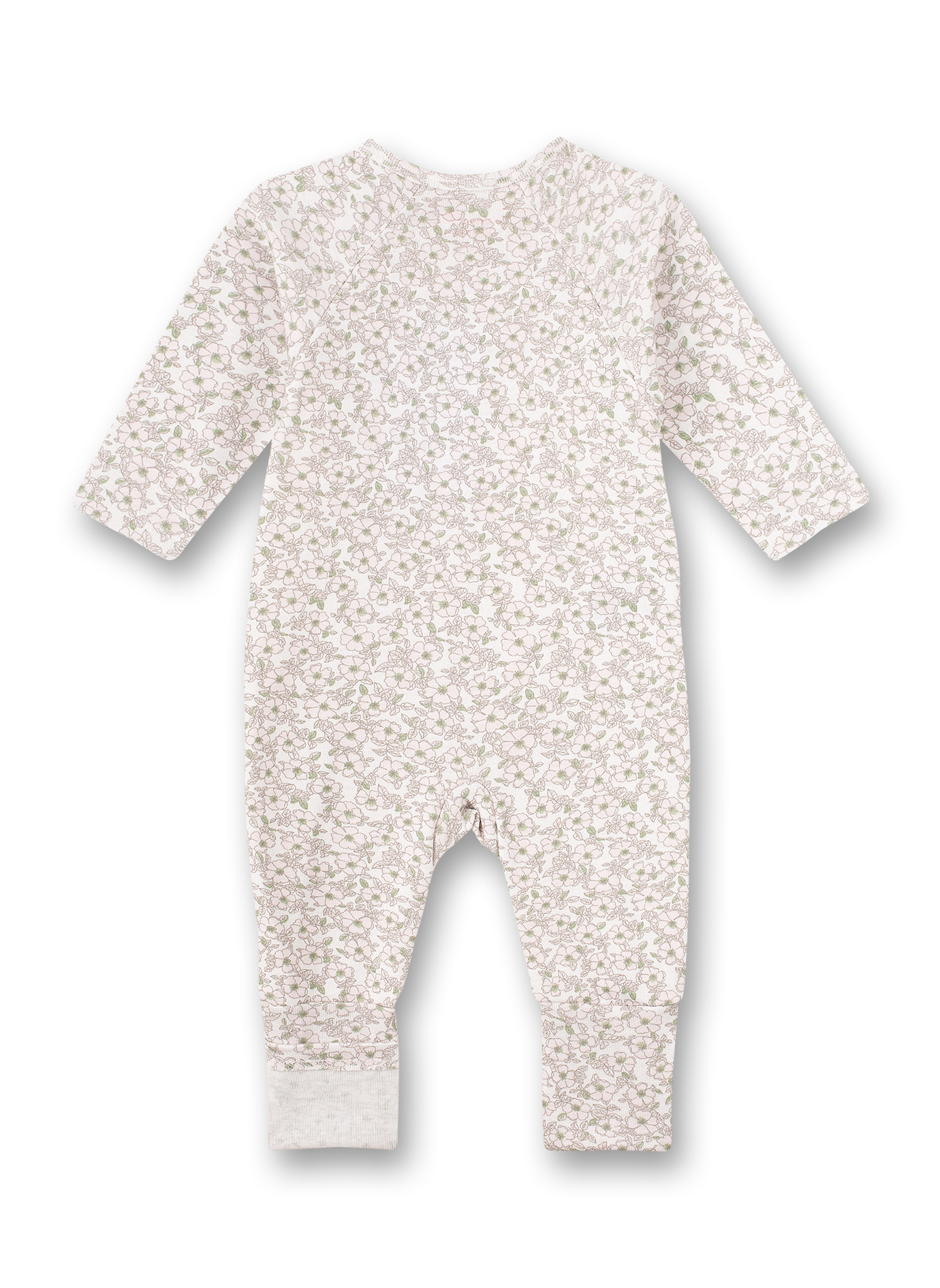 Mädchen-Overall Off-White Blumen-Allover Honey Bee