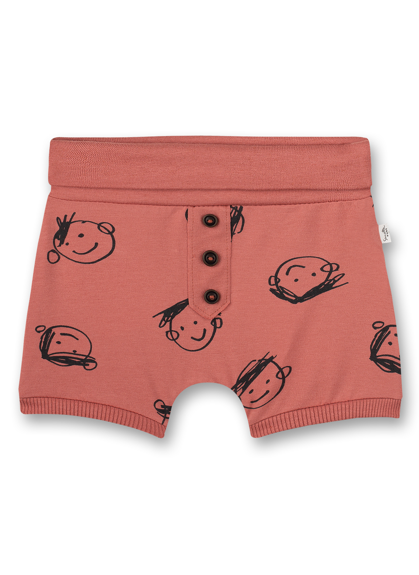 Unisex-Shorts Rot