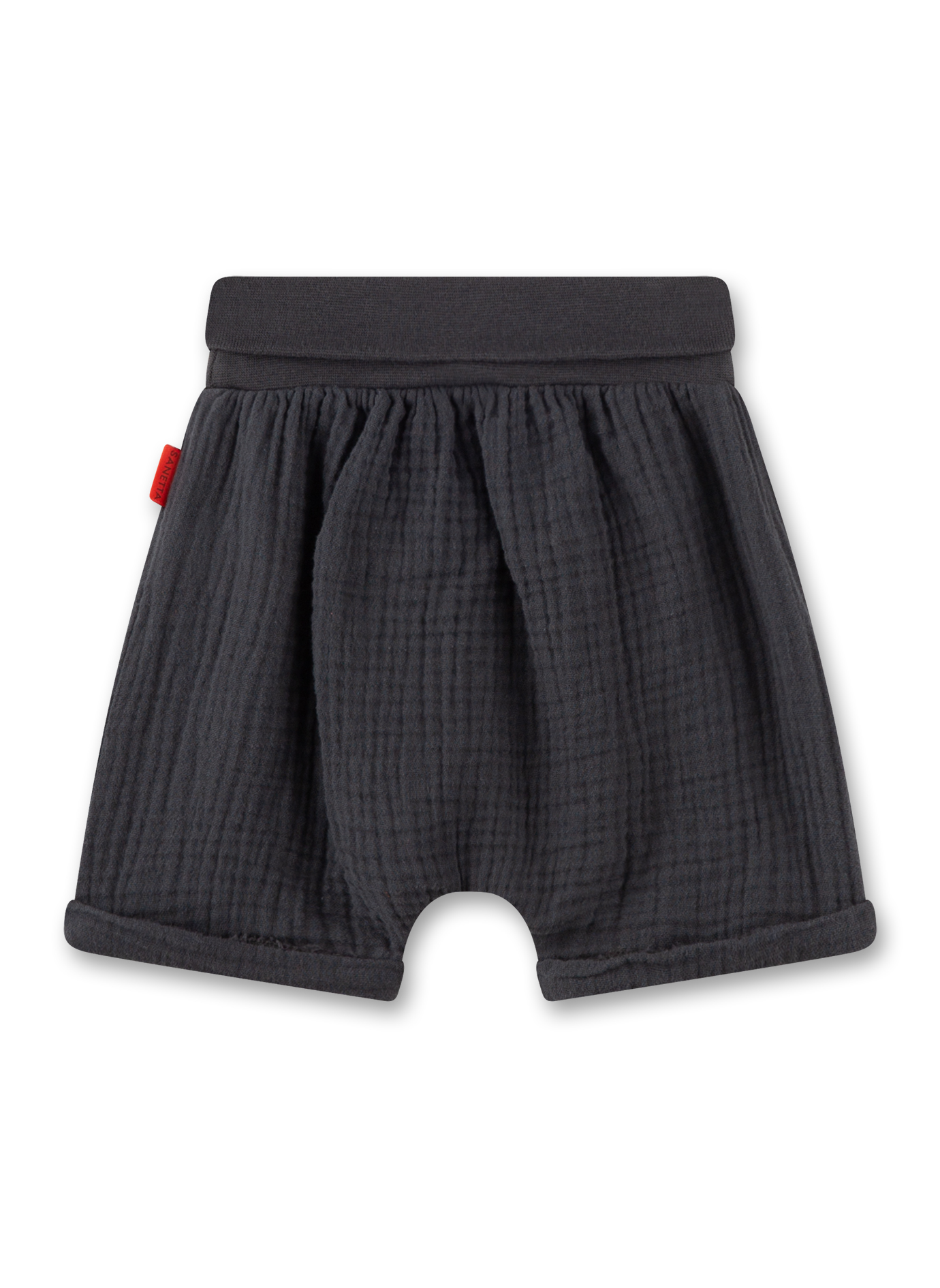 Baby-Shorts Grau aus Musselin