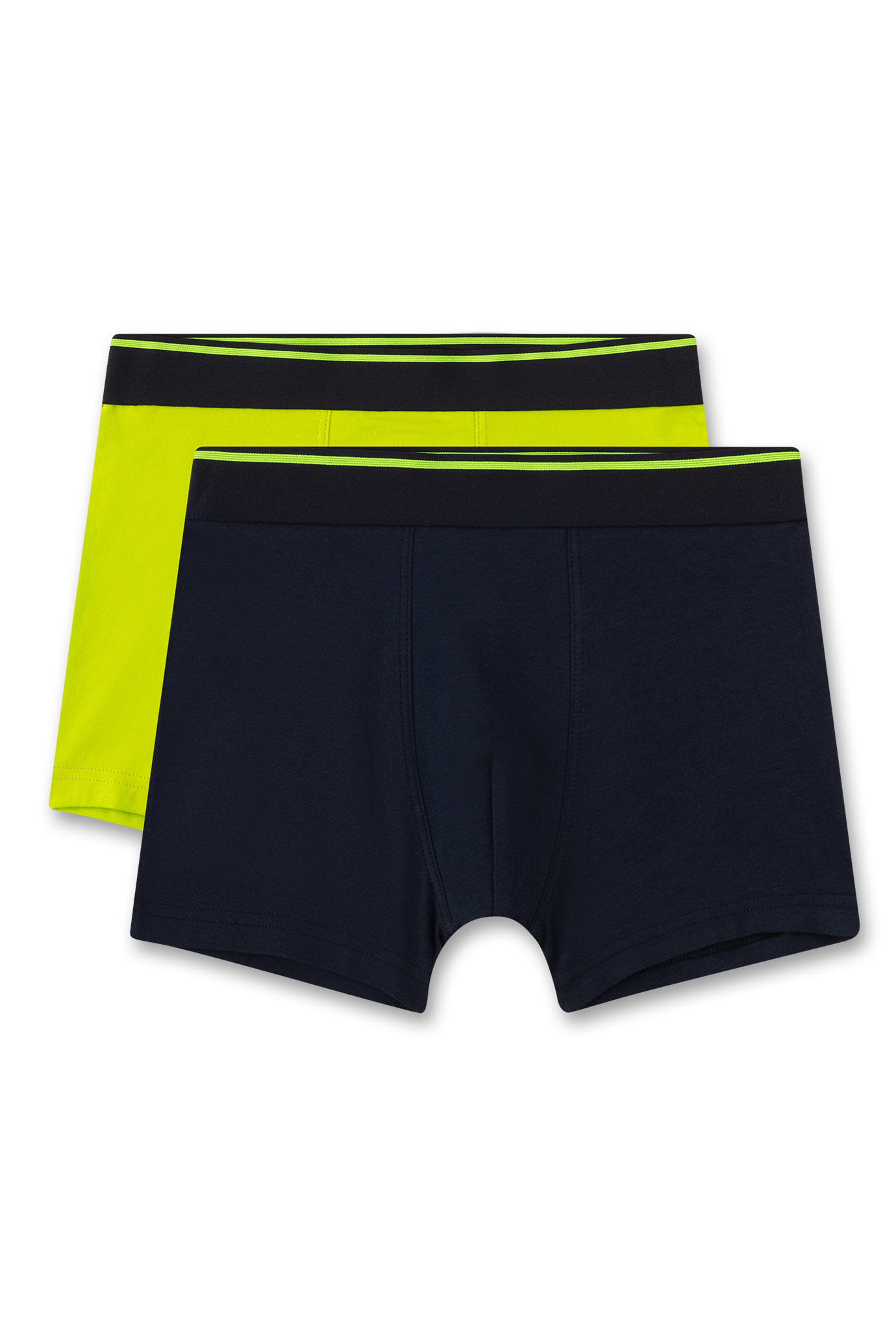 Jungen-Hipshorts (Doppelpack) blau