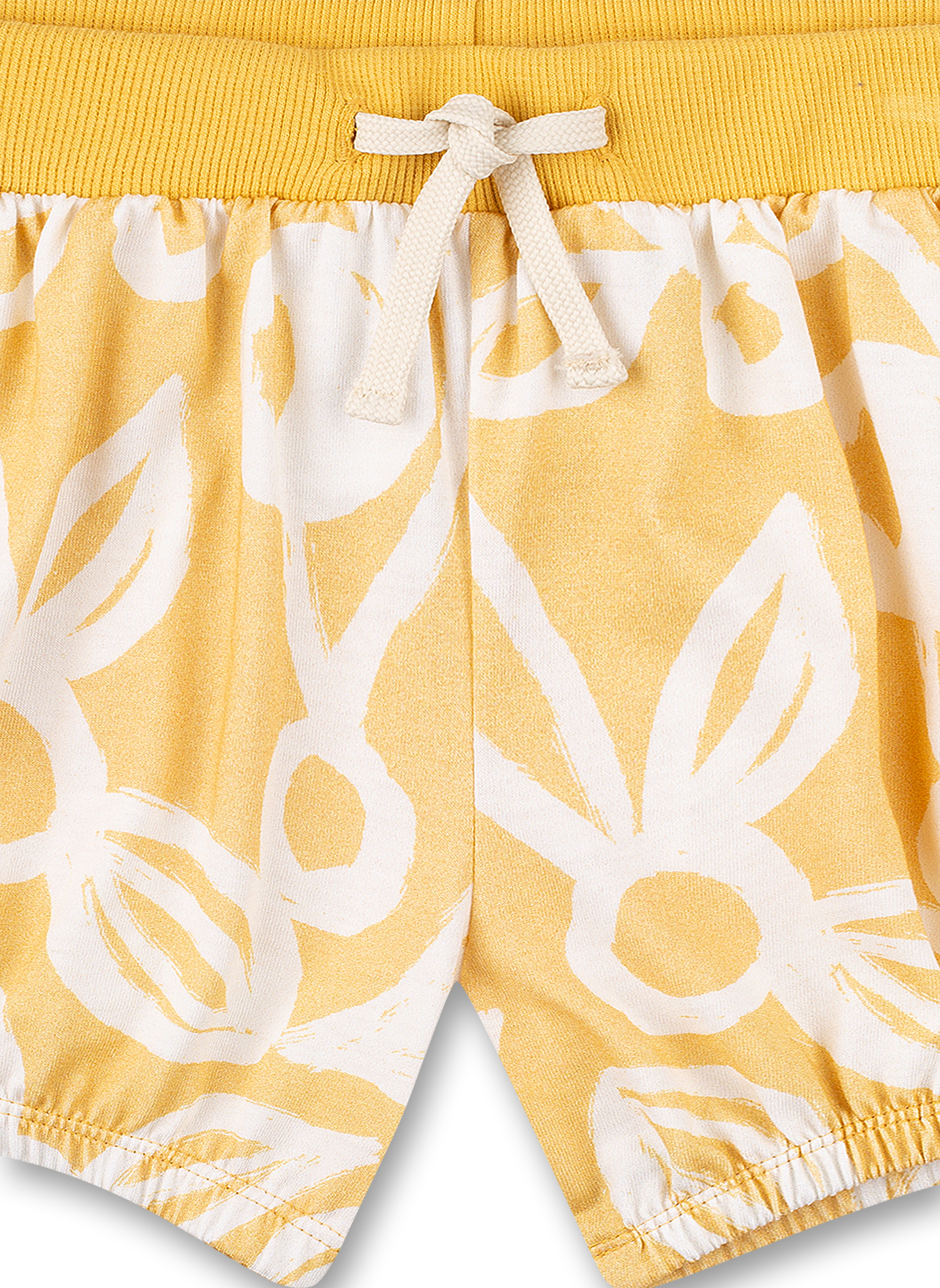 Mädchen-Shorts Gelb
