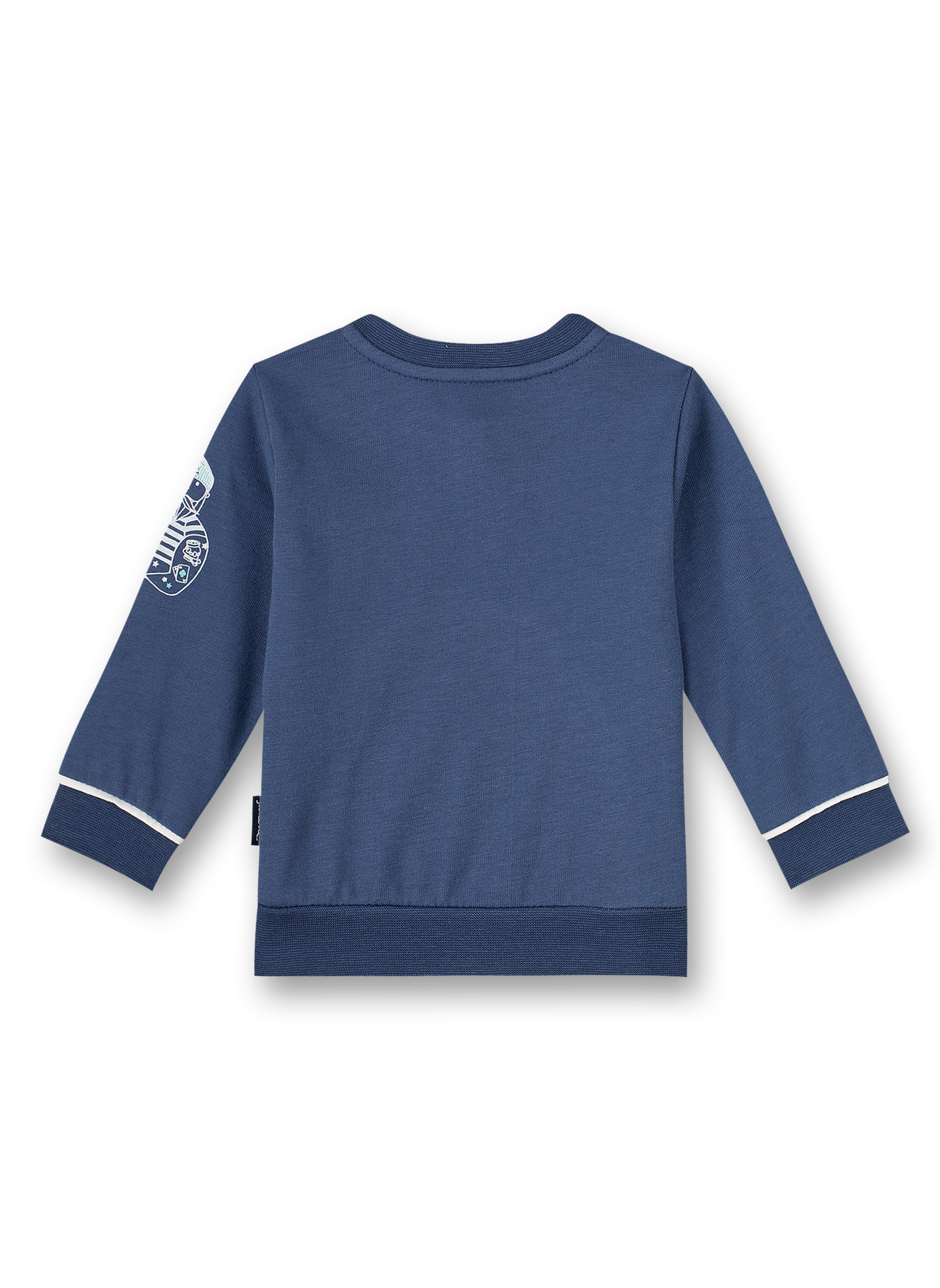Jungen-Sweatjacke Dunkelblau Beach Crab