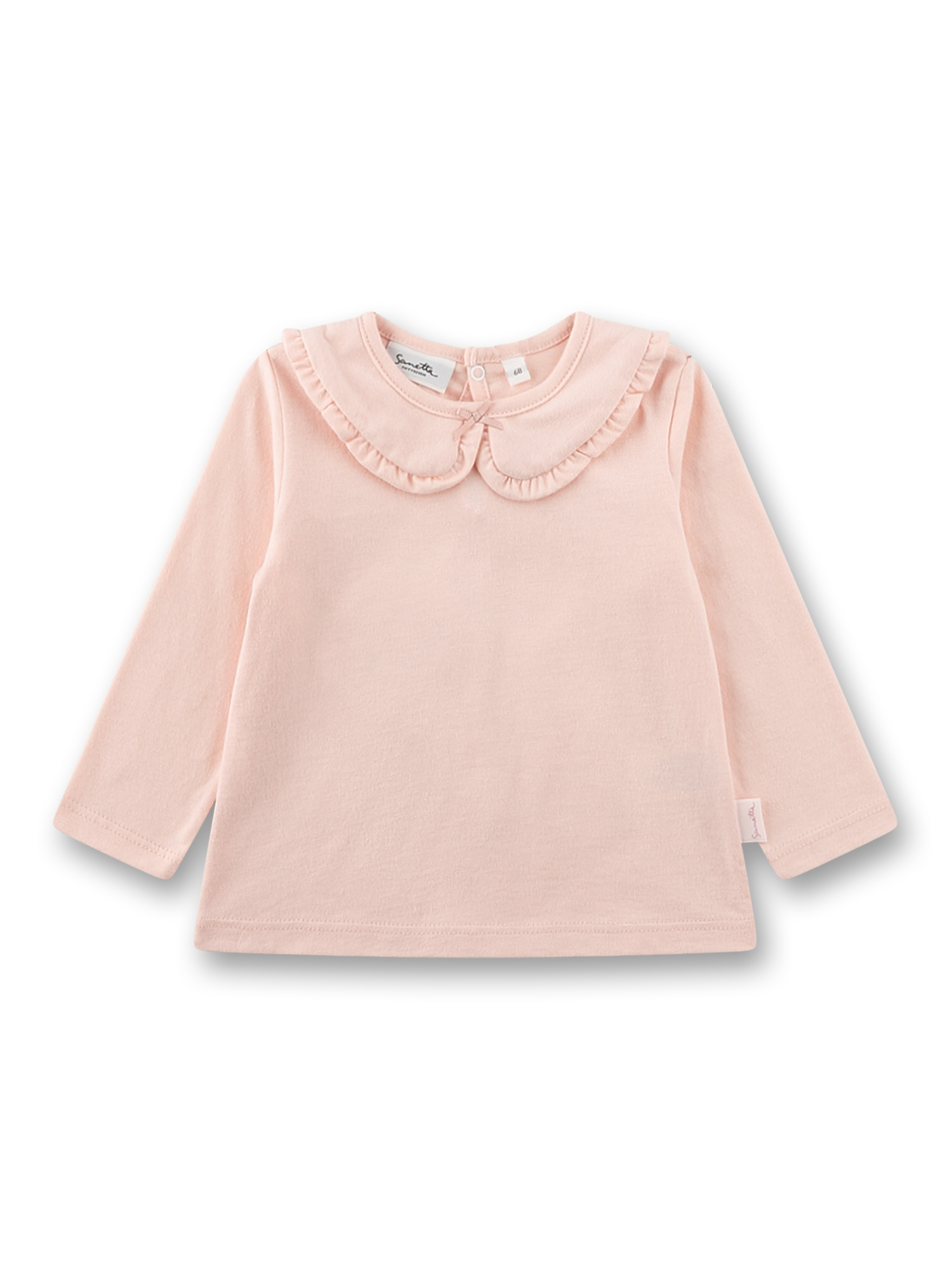 Mädchen-Langarmshirt rosa 
