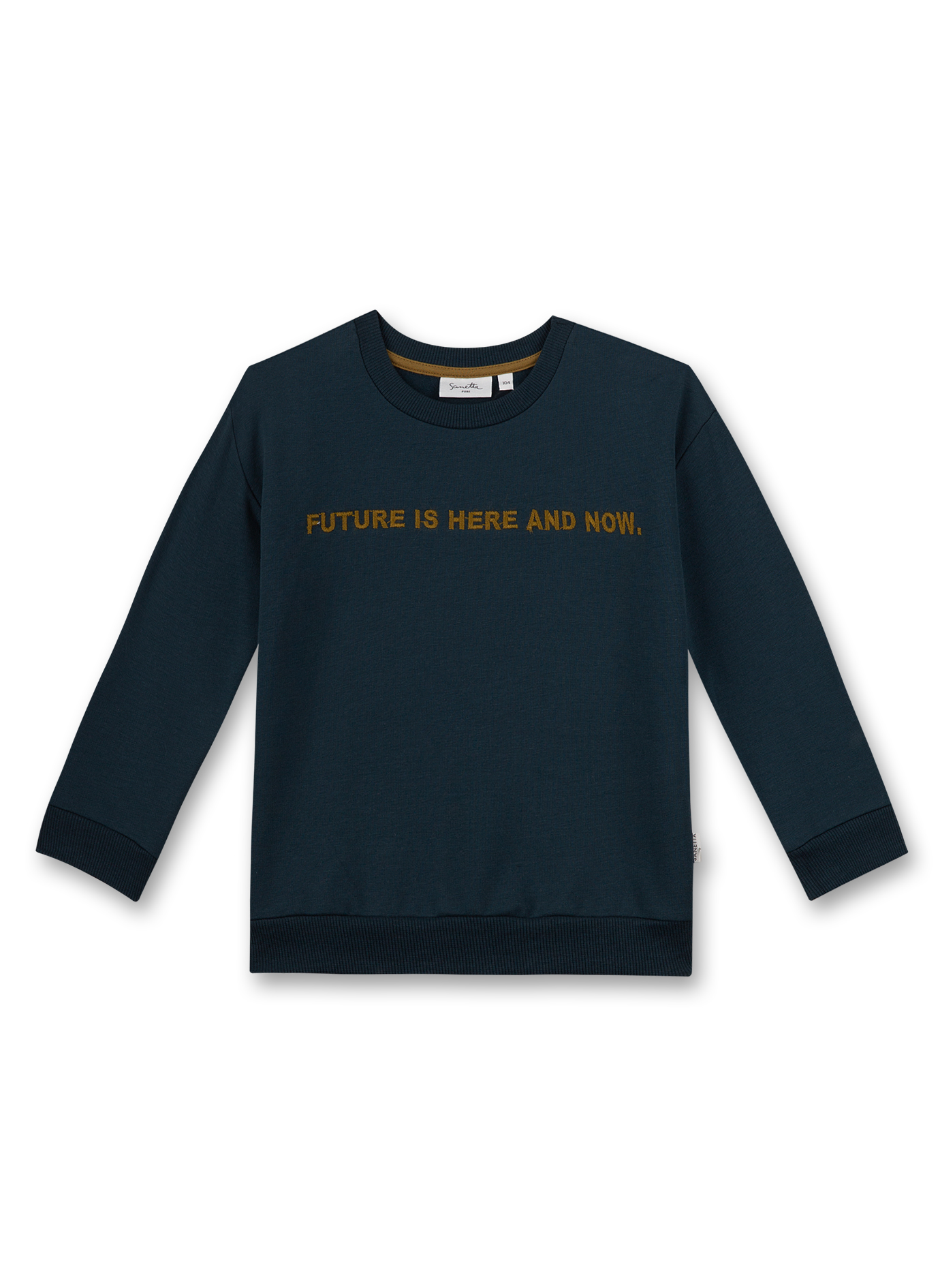 Jungen-Sweatshirt Dunkelblau