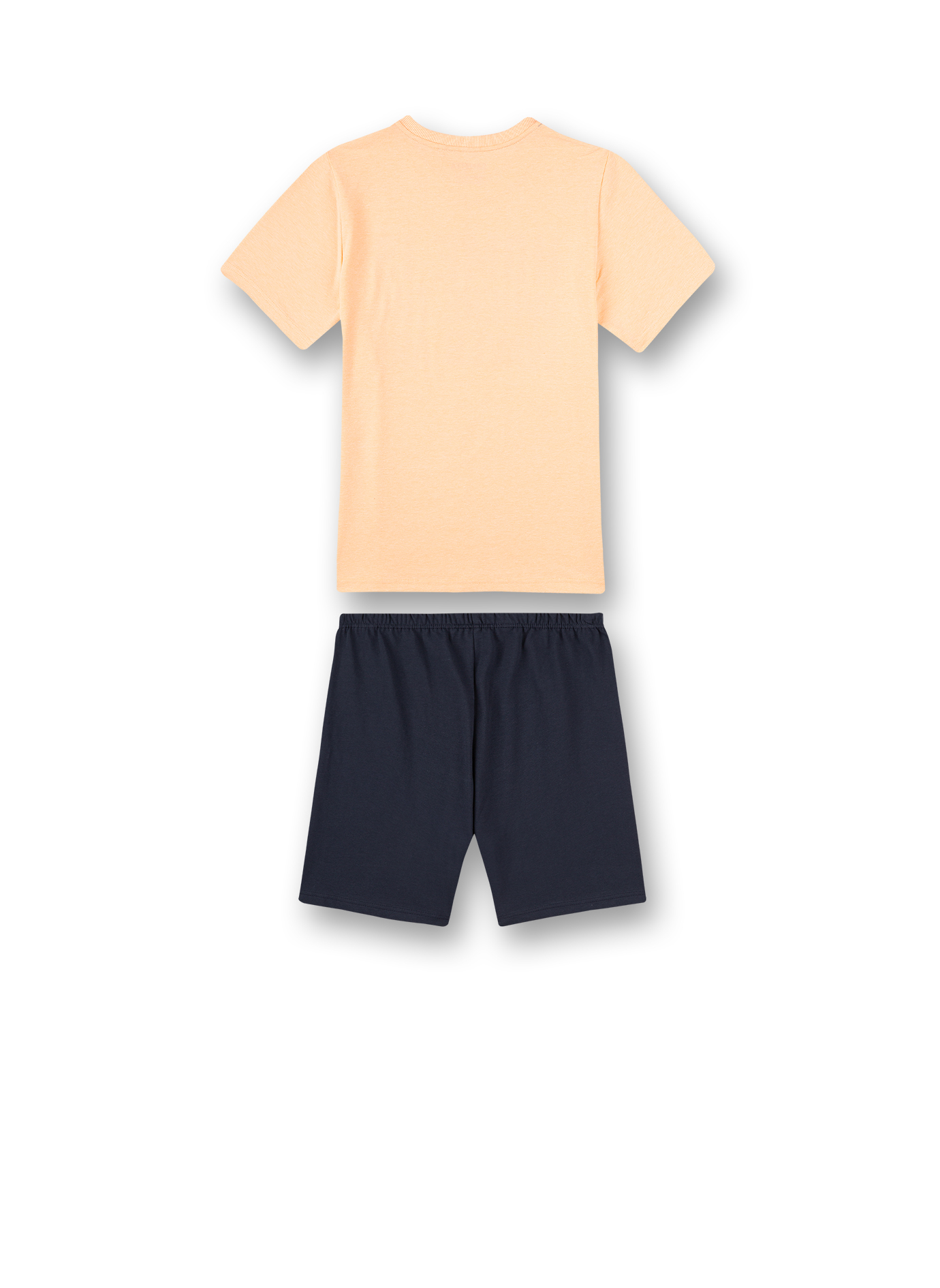 Jungen-Schlafanzug kurz Orange Wave Rider