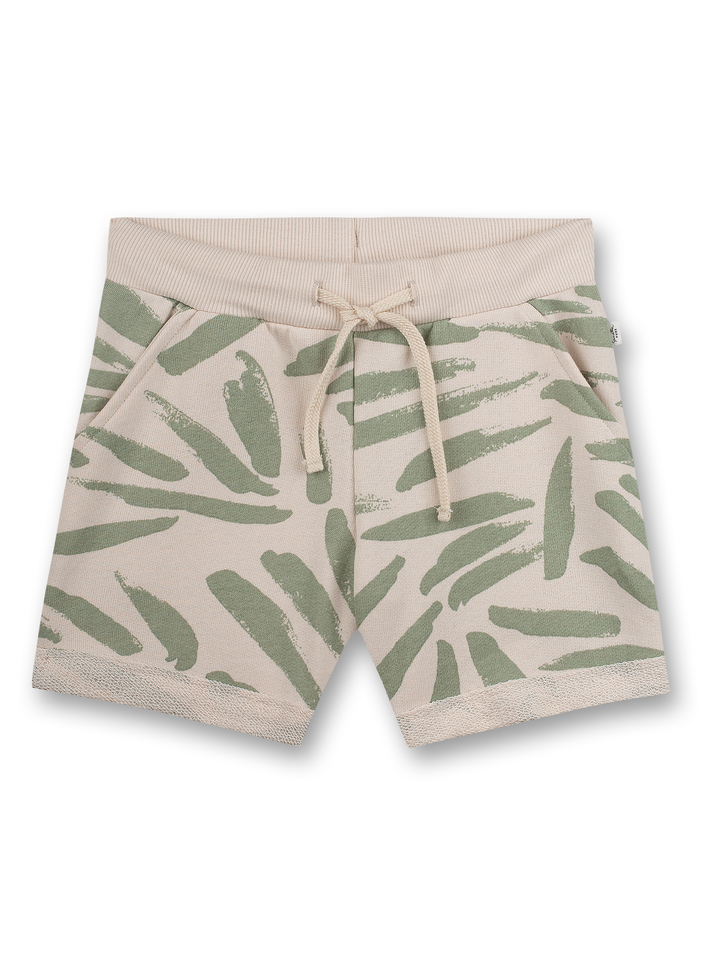 Jungen-Sweatshorts Grün
