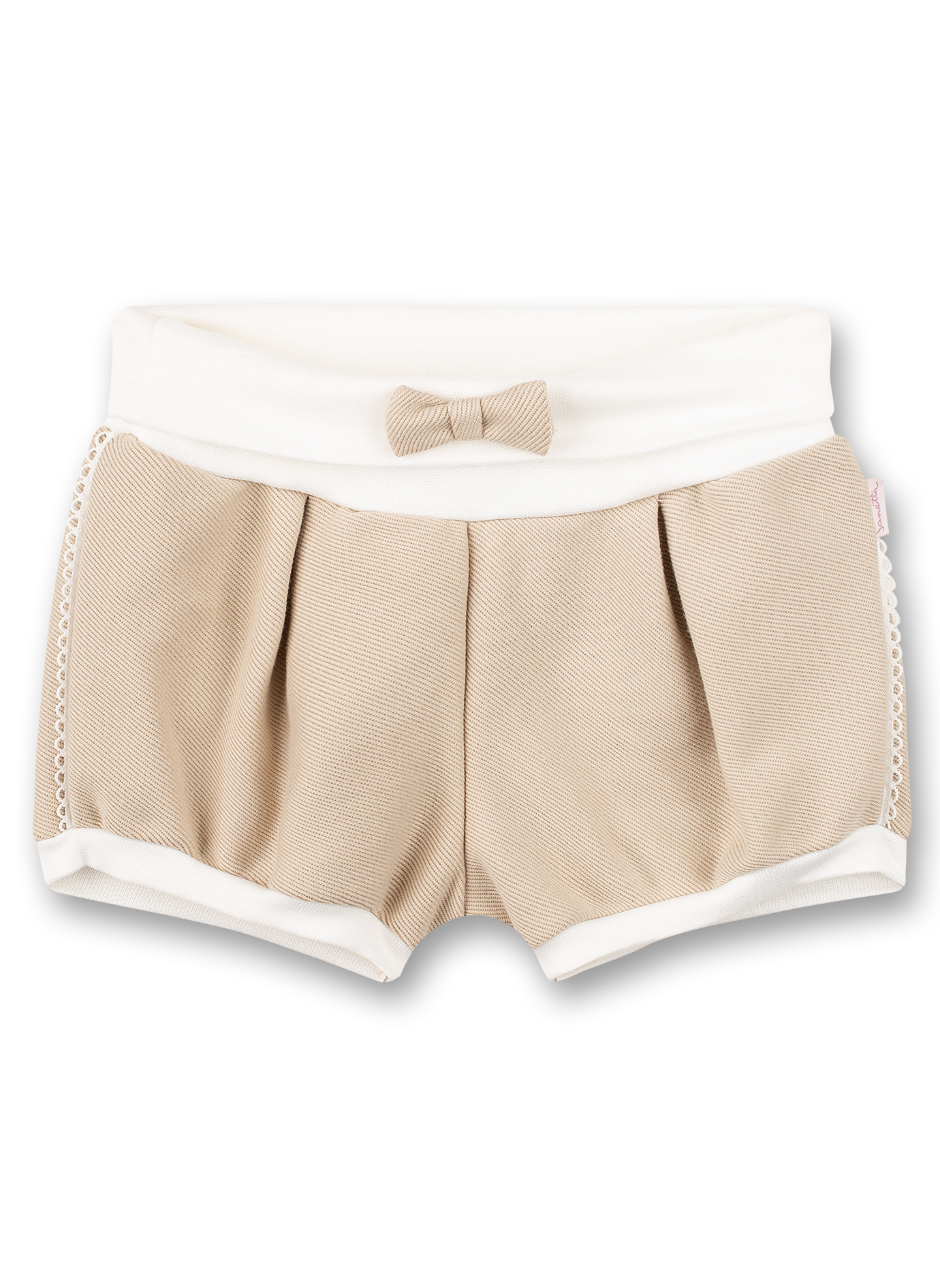 Mädchen-Shorts Beige Honey Bee