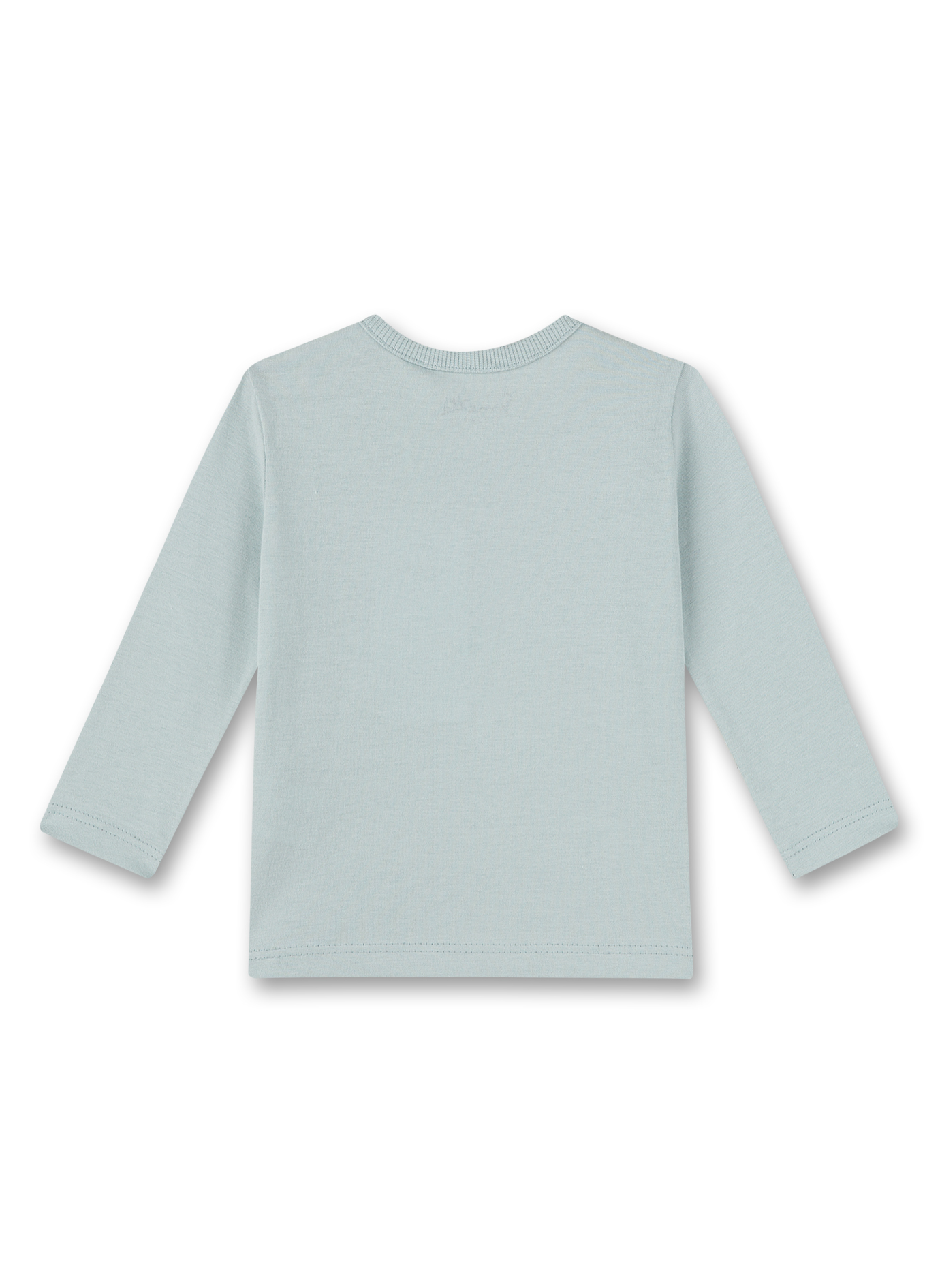 Jungen-Shirt langarm Hellblau