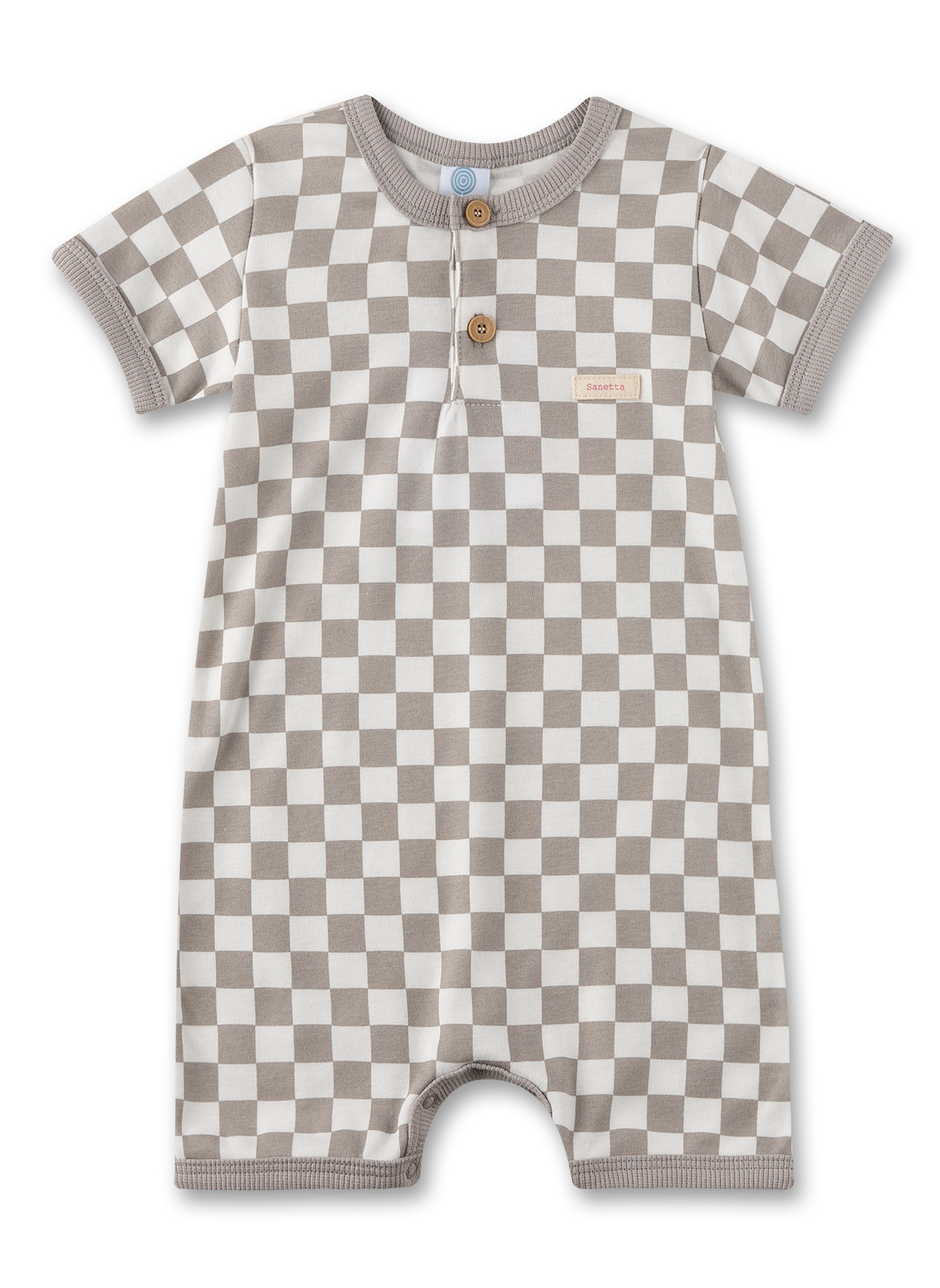 Sanetta Jungen-Overall kurz Grau