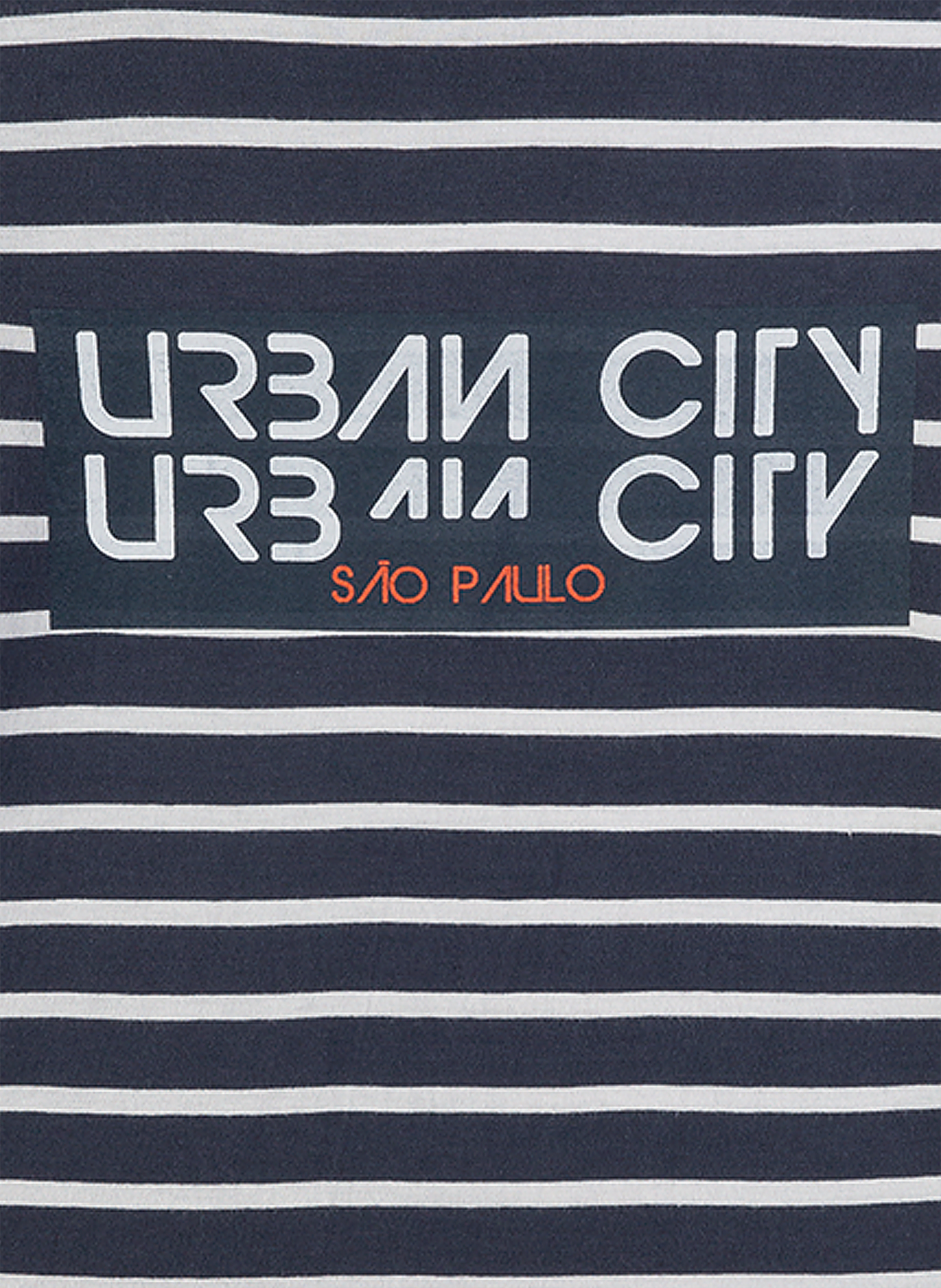 Jungen-Schlafanzug lang Blau Urban Summer