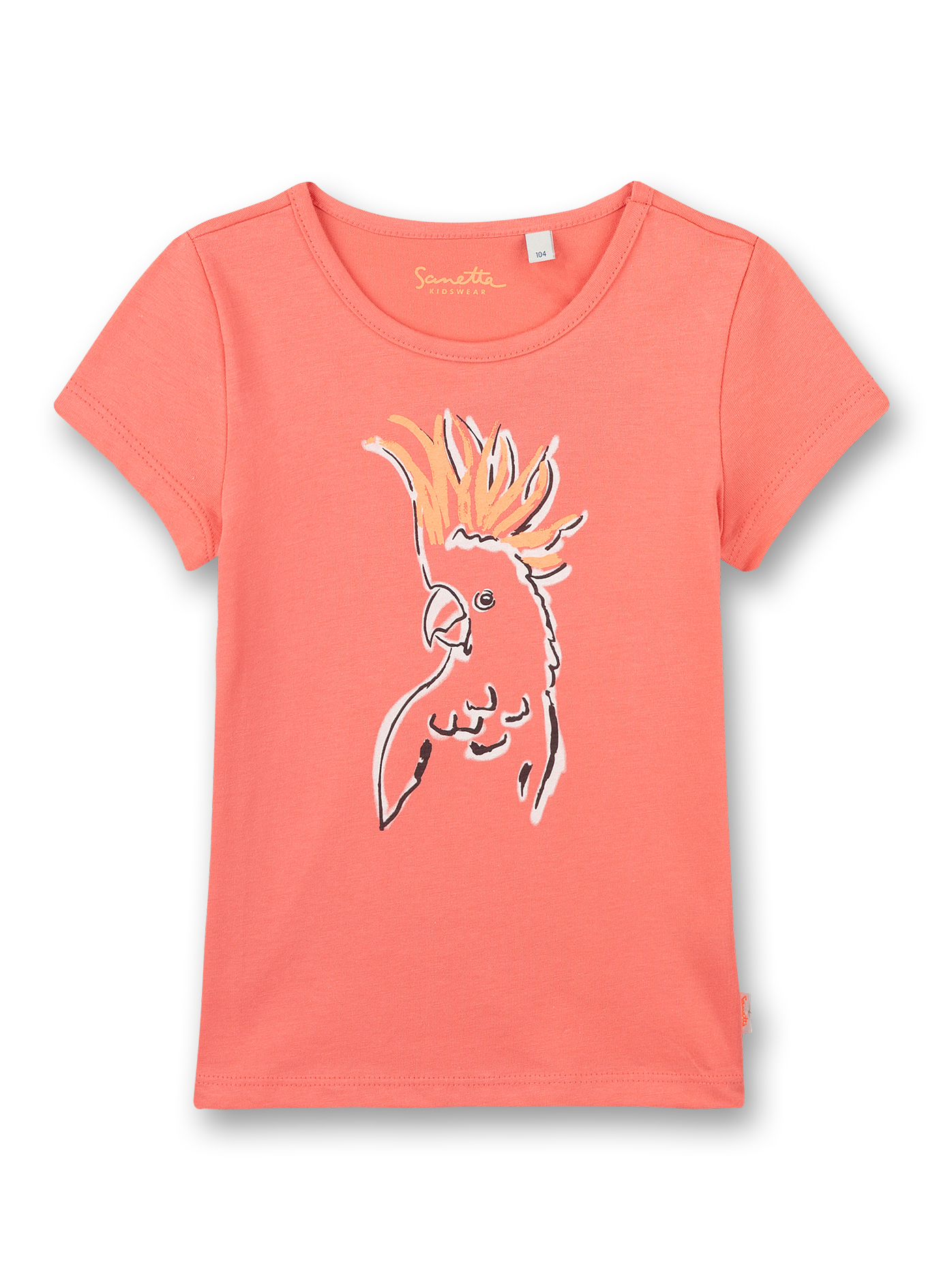 Mädchen T-Shirt Pink Tropical