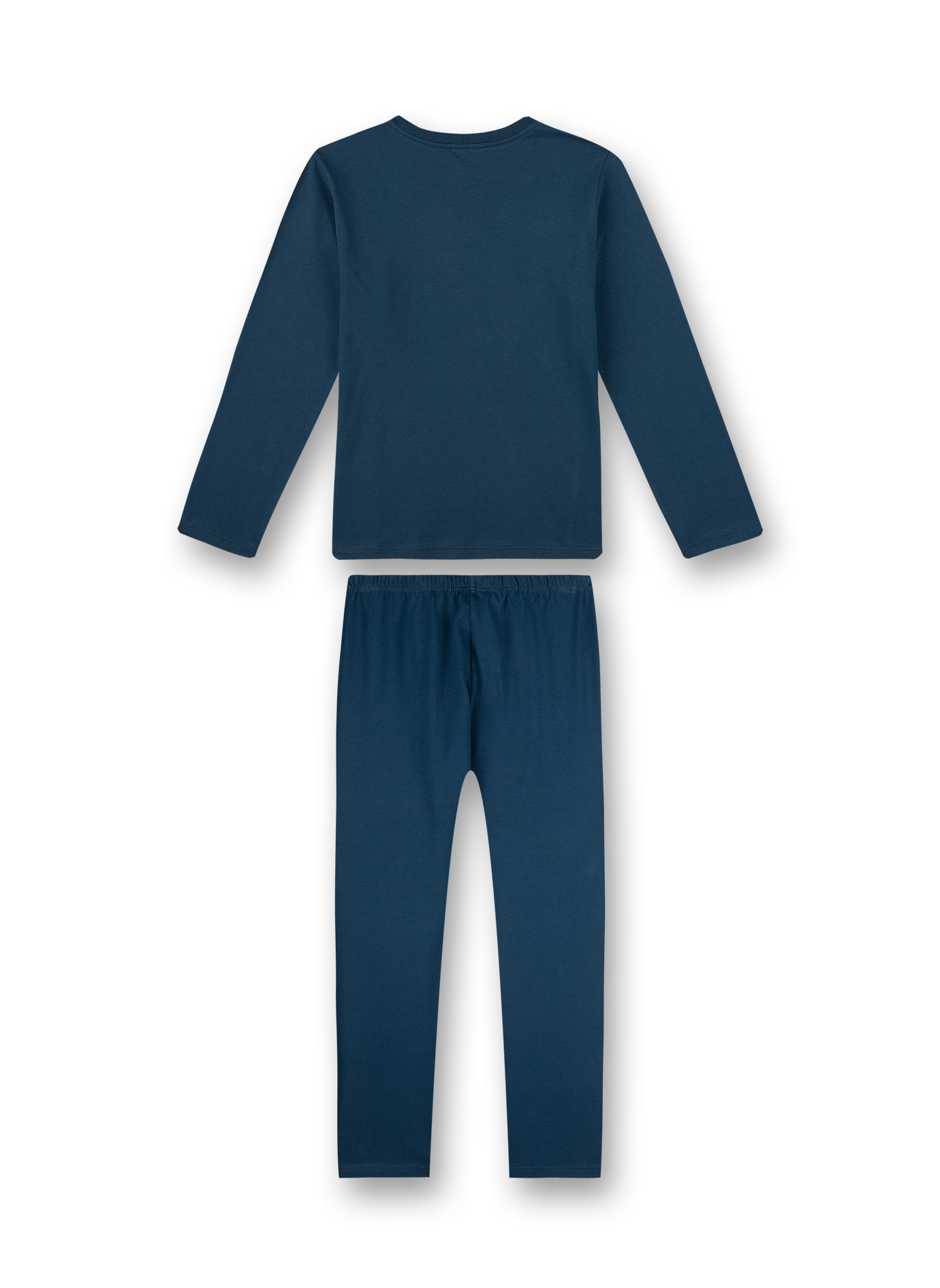 Jungen-Schlafanzug lang Blau Skate
