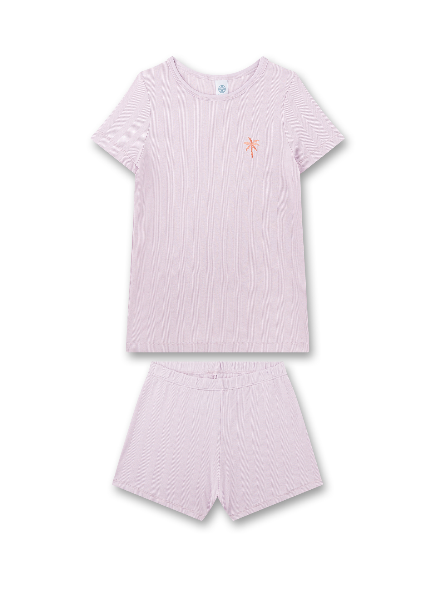 Mädchen-Schlafanzug kurz Rosa
