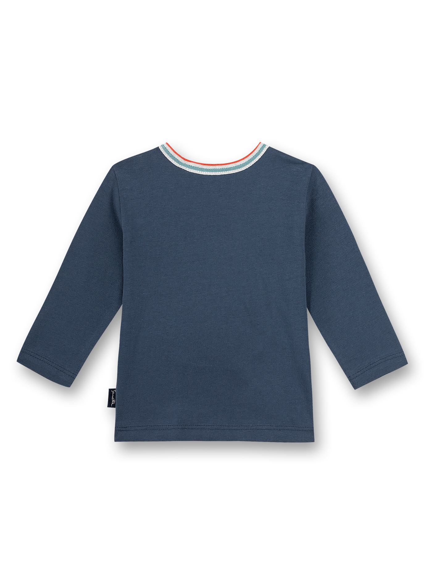 Jungen-Shirt langarm Dunkelblau Ocean Friends