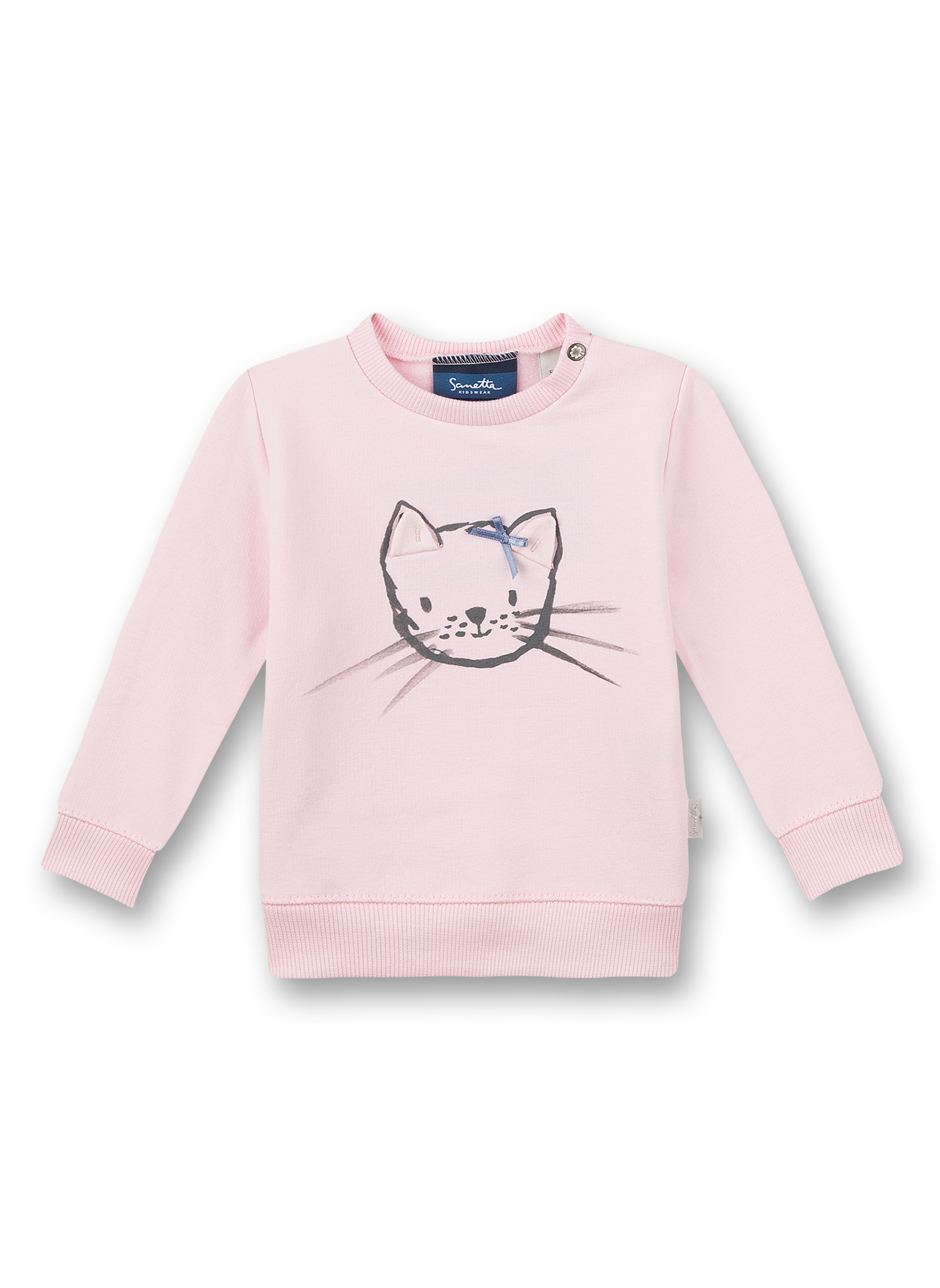 Mädchen-Sweatshirt Rosa Emma the Cat