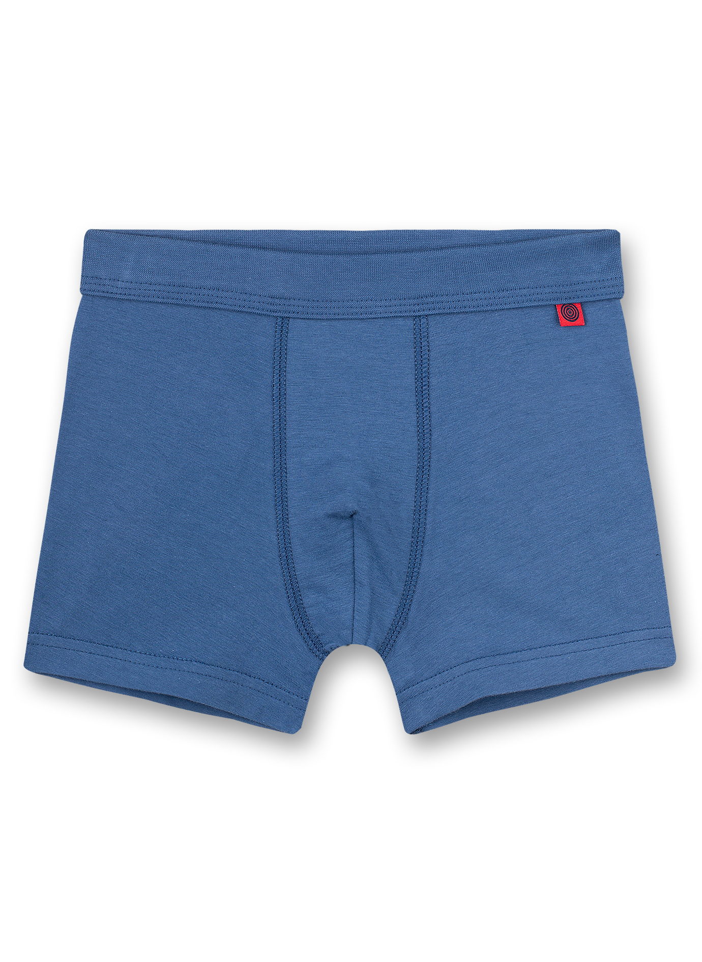 Jungen-Shorts (Doppelpack) Blau und Blau Ringel