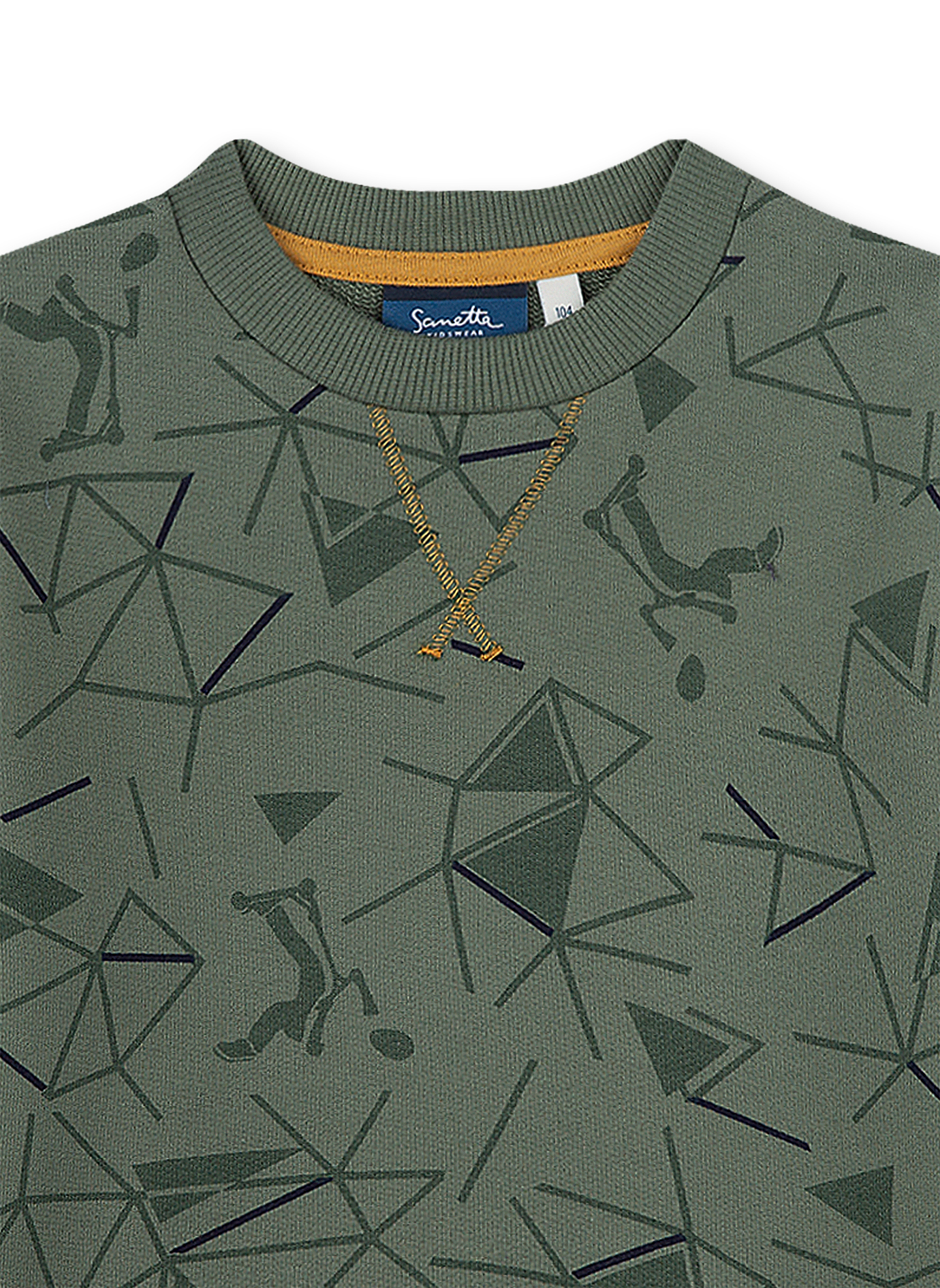 Jungen-Sweatshirt Grün Scooter