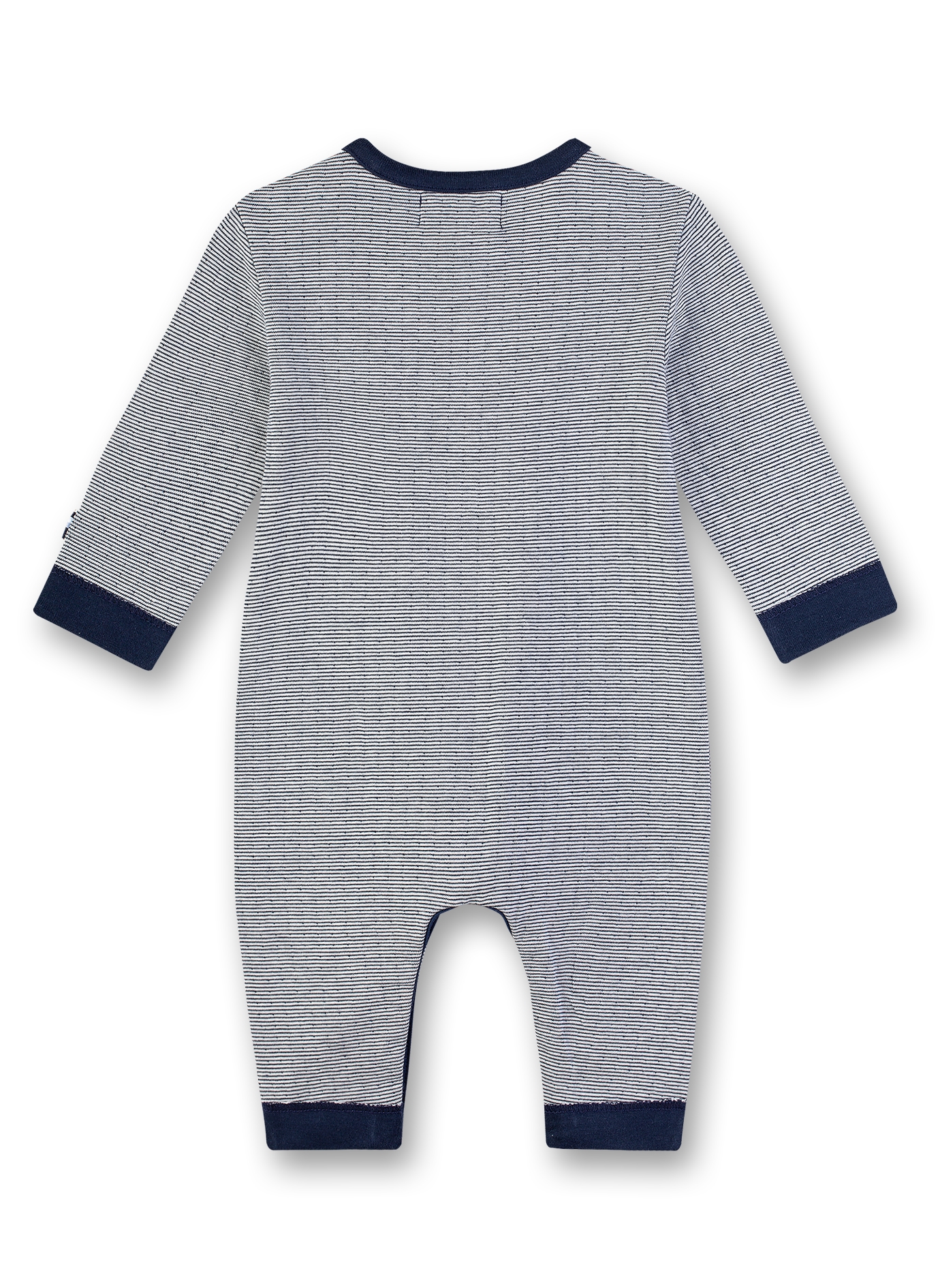 Jungen-Indooroverall Blau-gestreift Little Scooter