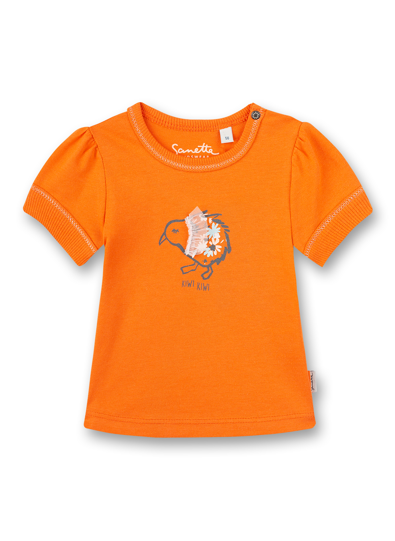 Mädchen T-Shirt Orange Kangaroo