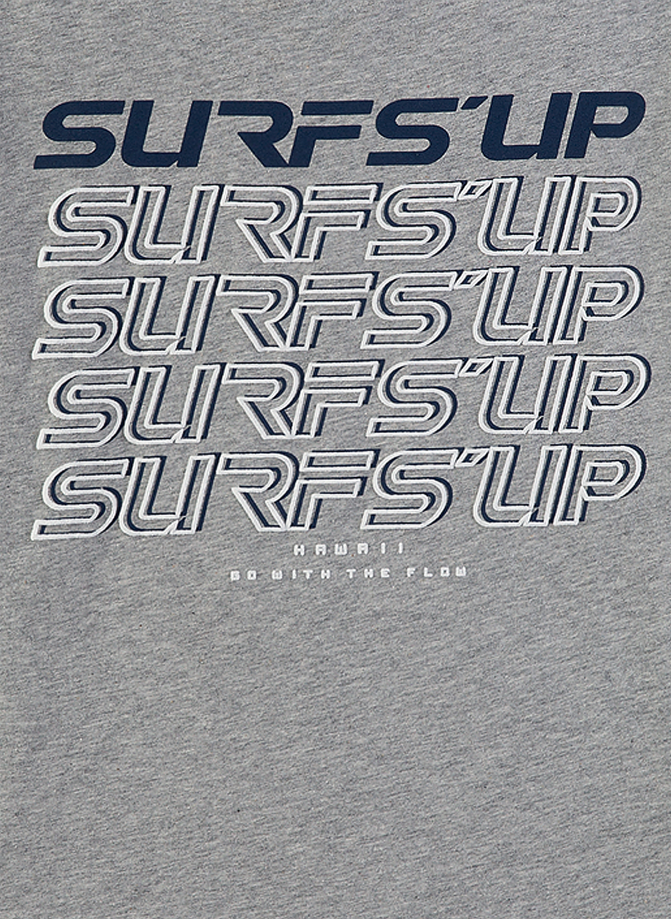 Jungen-Schlafanzug Graumelange Surf Seekers