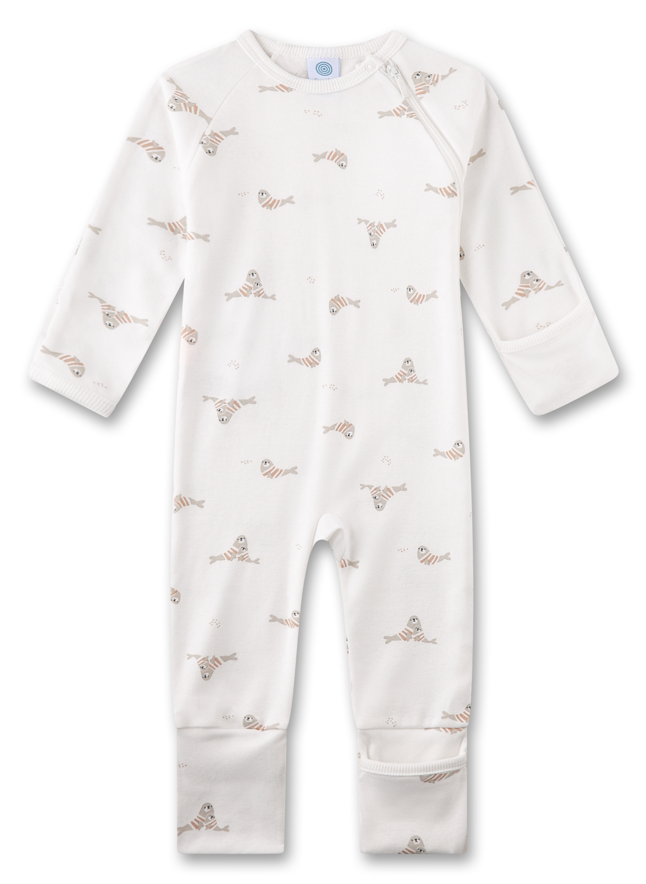 Baby-Strampler beige Robbe