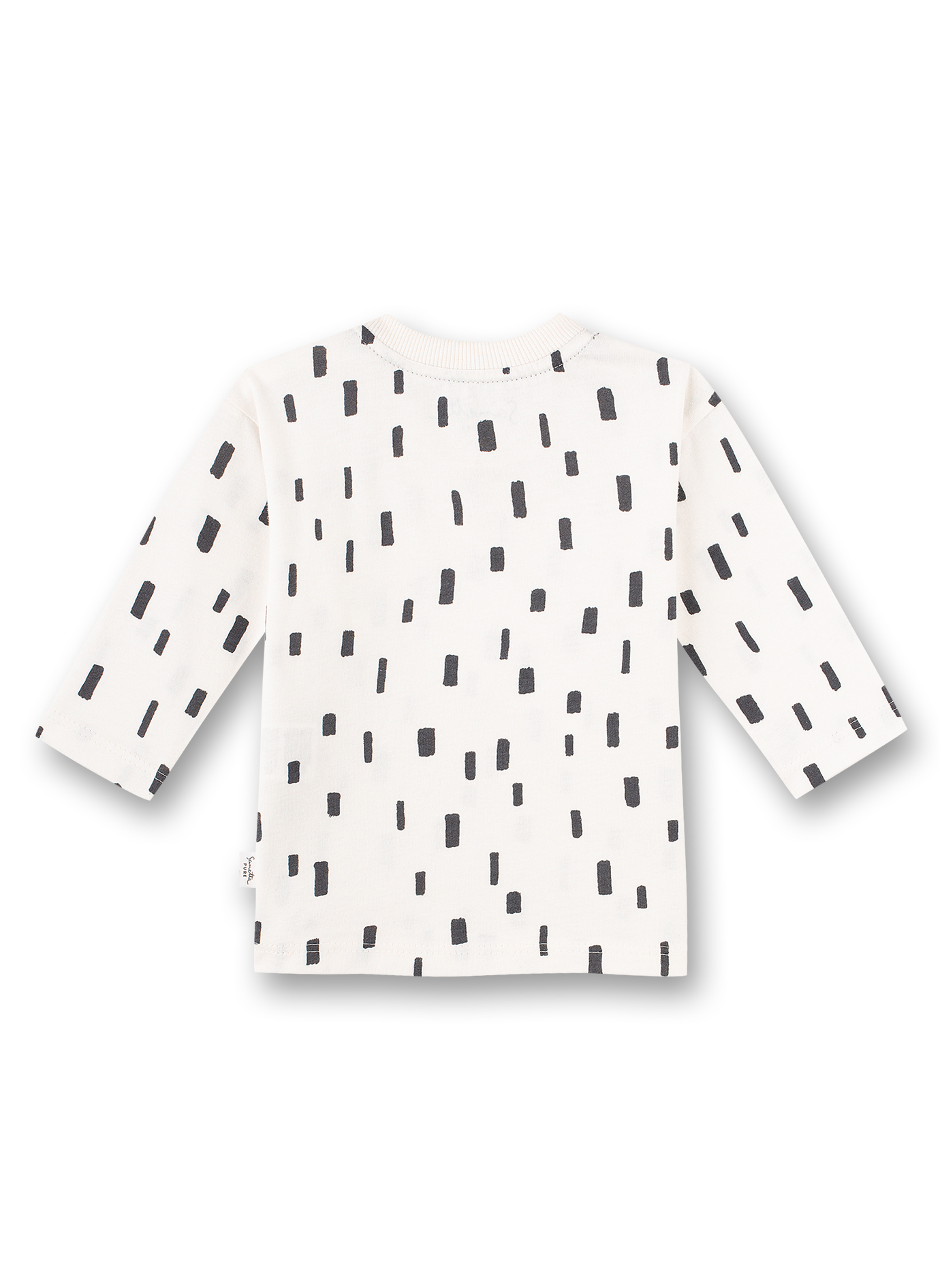 Jungen-Shirt langarm Weiß