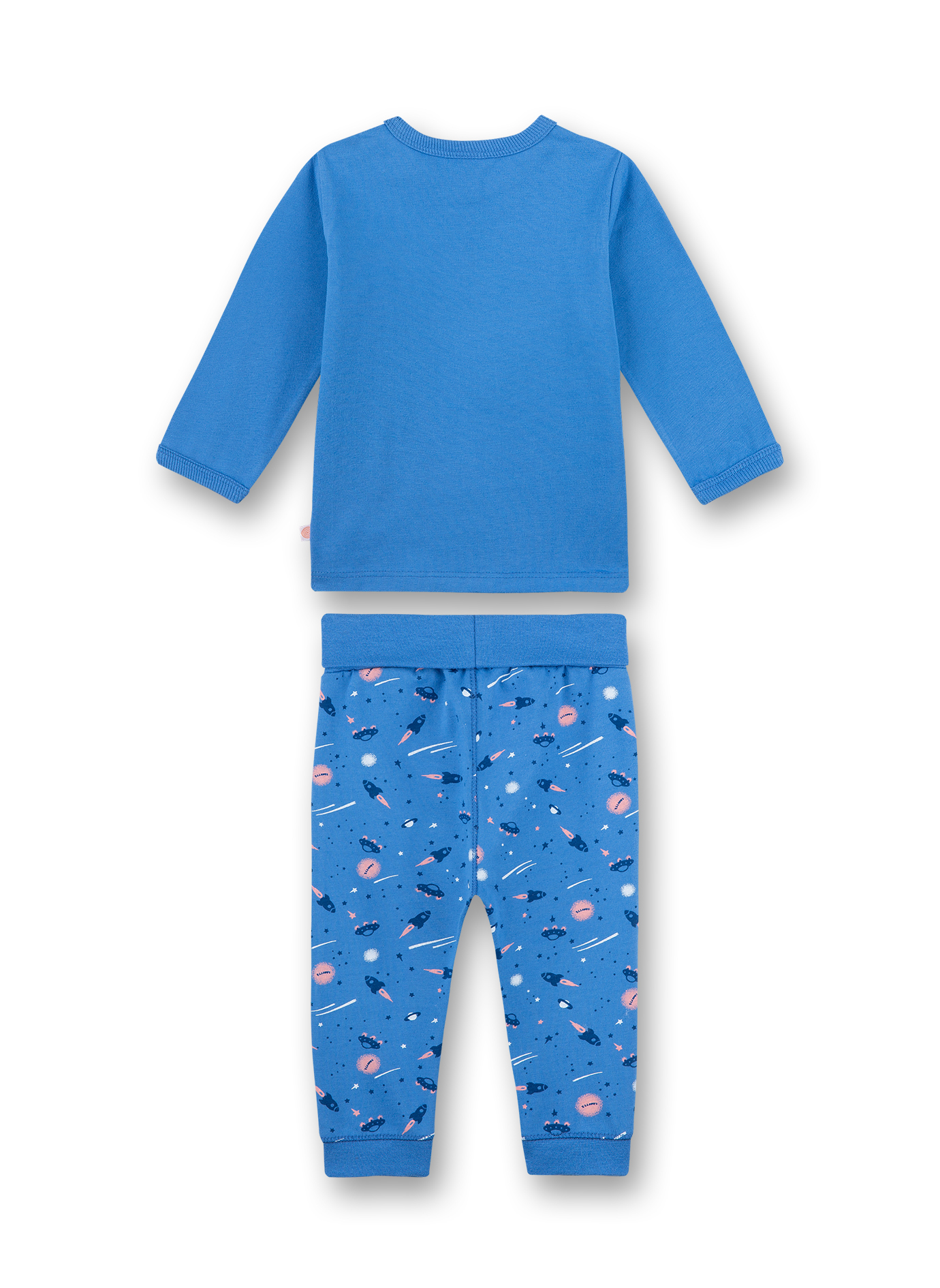 Jungen-Schlafanzug Blau To the Moon