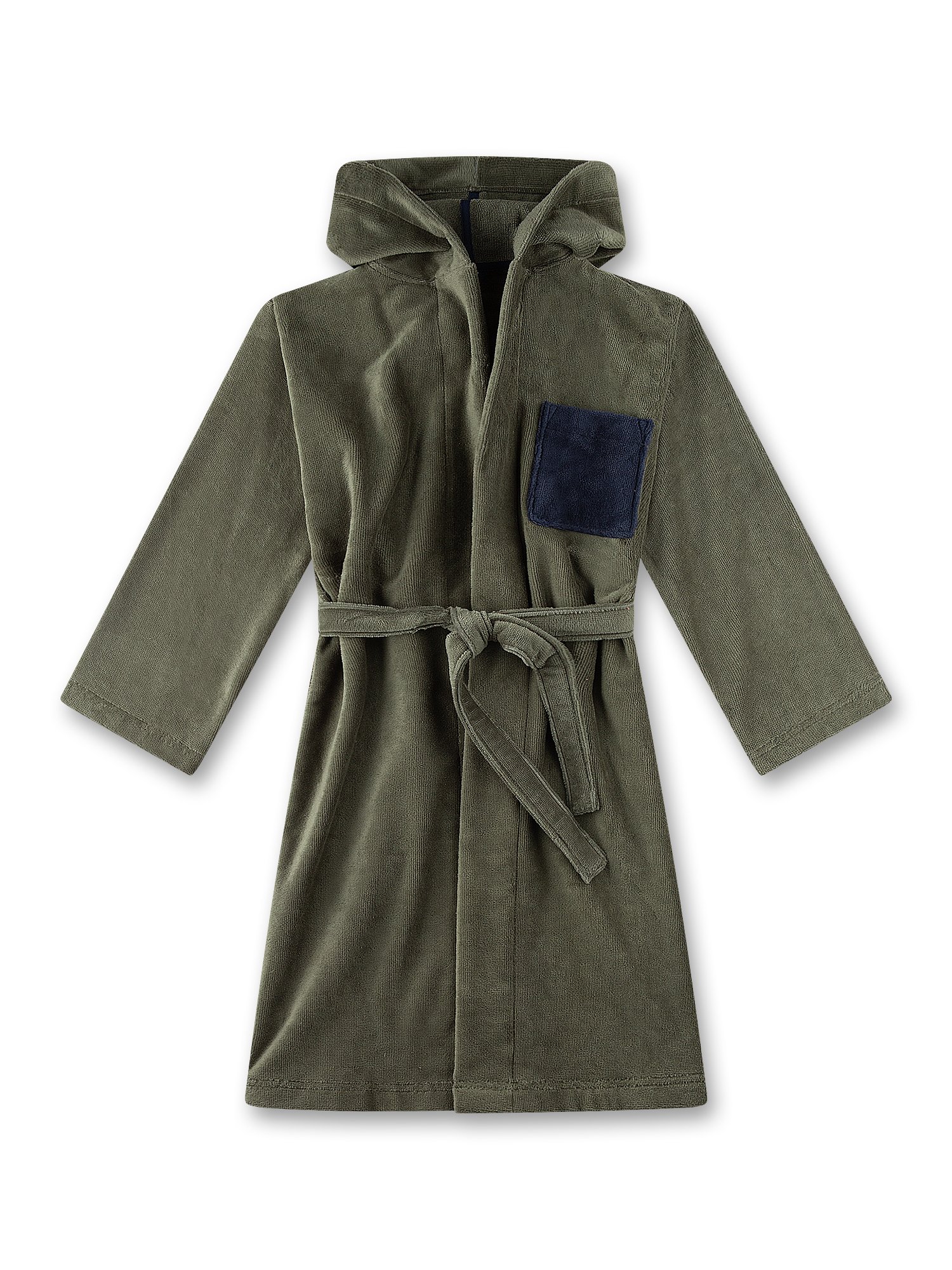 robe, bathrobe, corduroy, hooded, belted