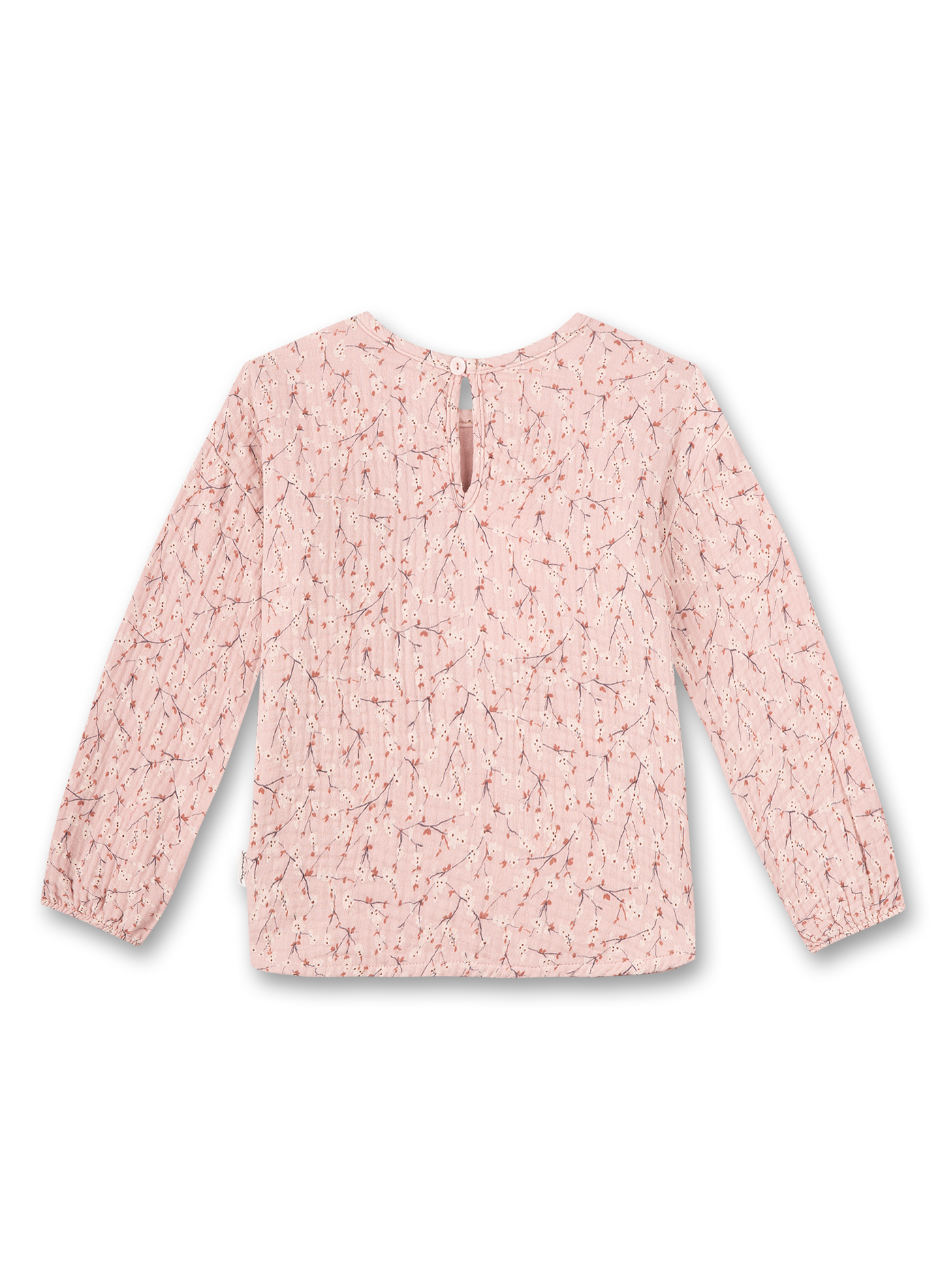 Mädchen Bluse Musselin Rosa