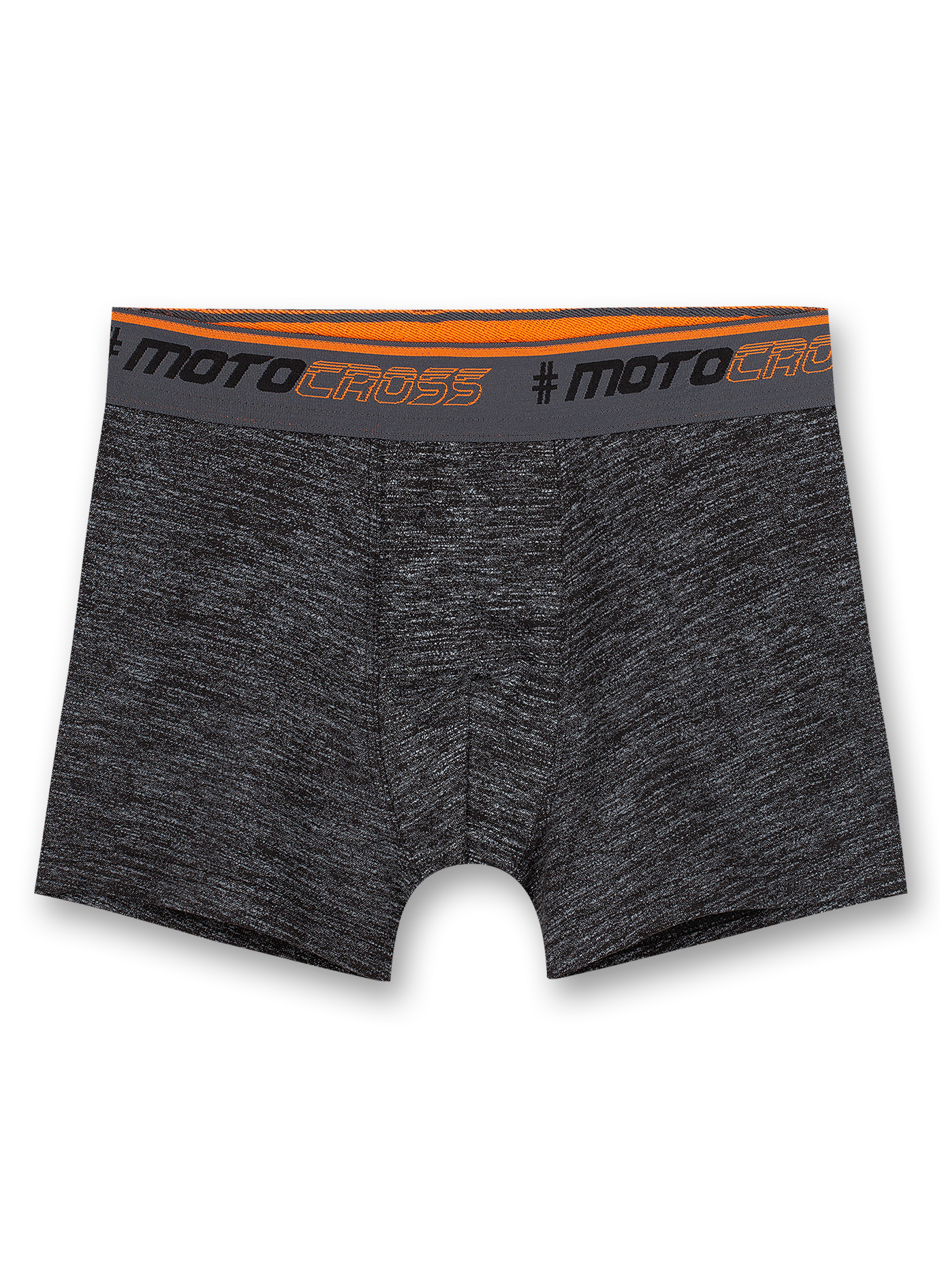 Jungen-Shorts (Doppelpack) Camouflage und Dunkelgrau